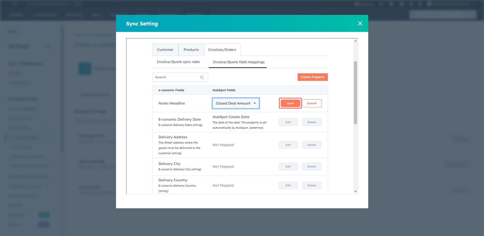 Main dashboard interface