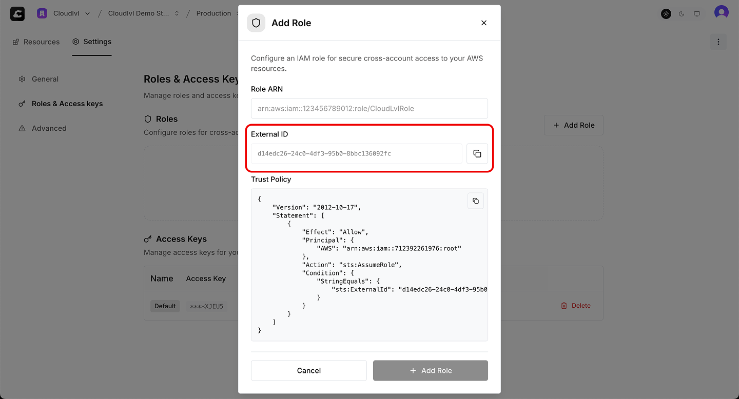Cloudlvl External ID Generation