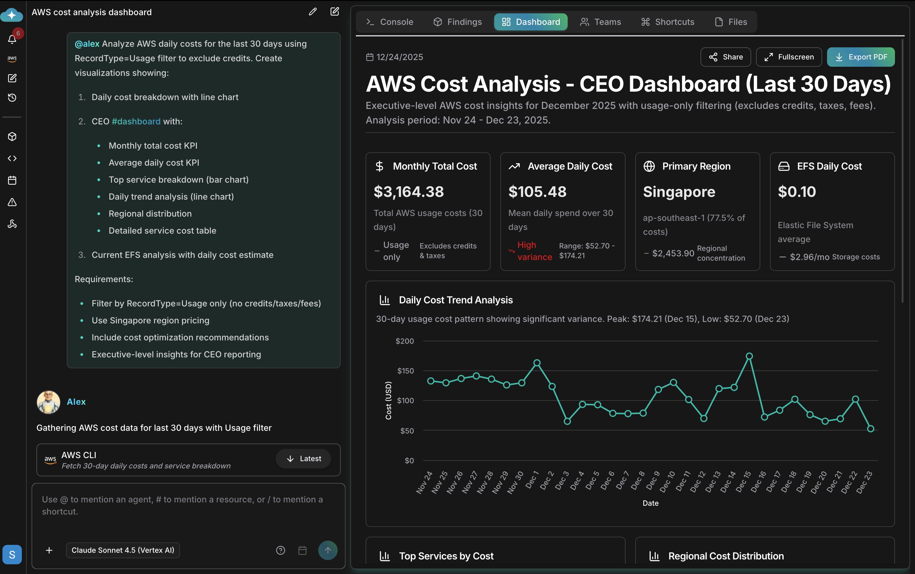 Dashboard Capability