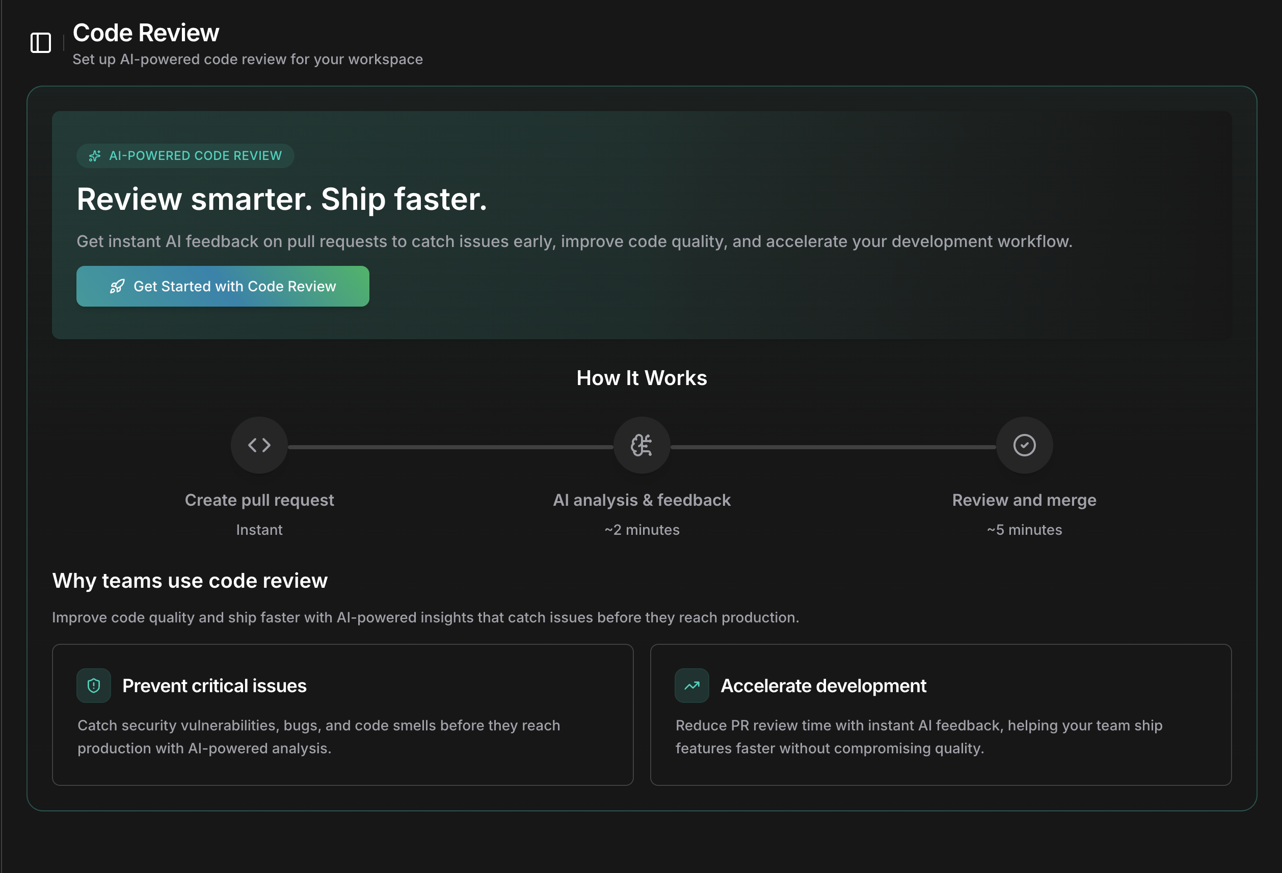 Code Review Onboarding