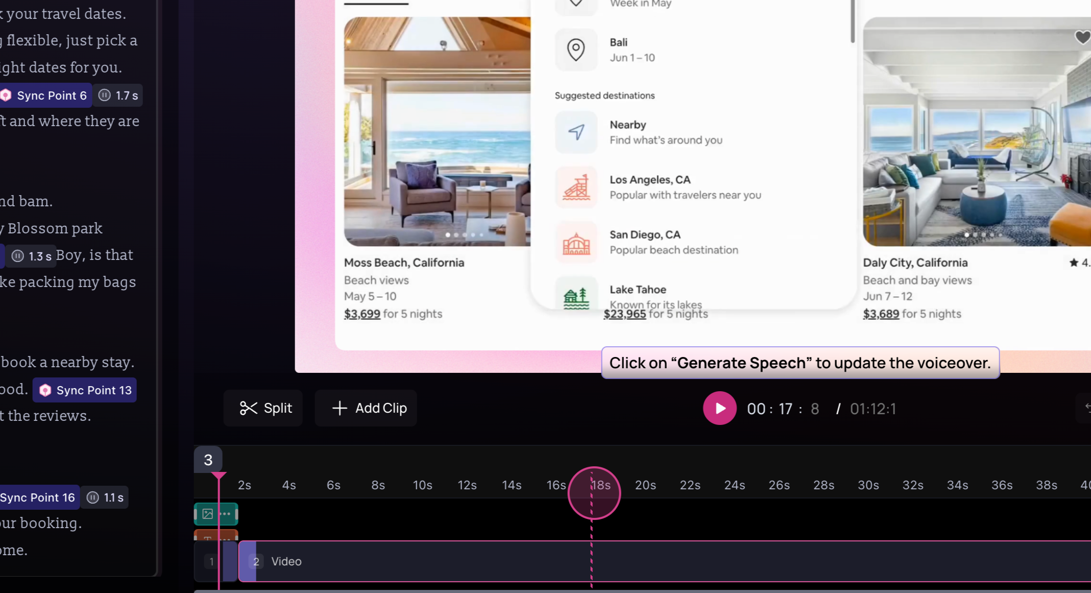 Combine videos - Clueso Docs