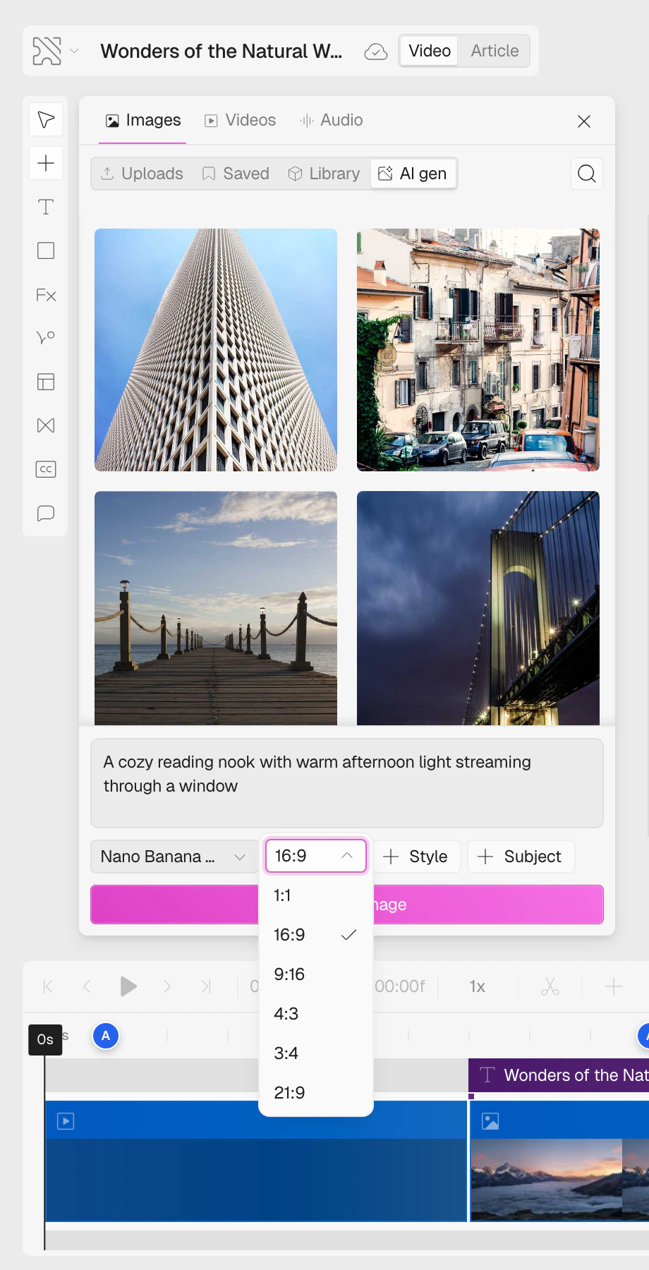 Aspect ratio