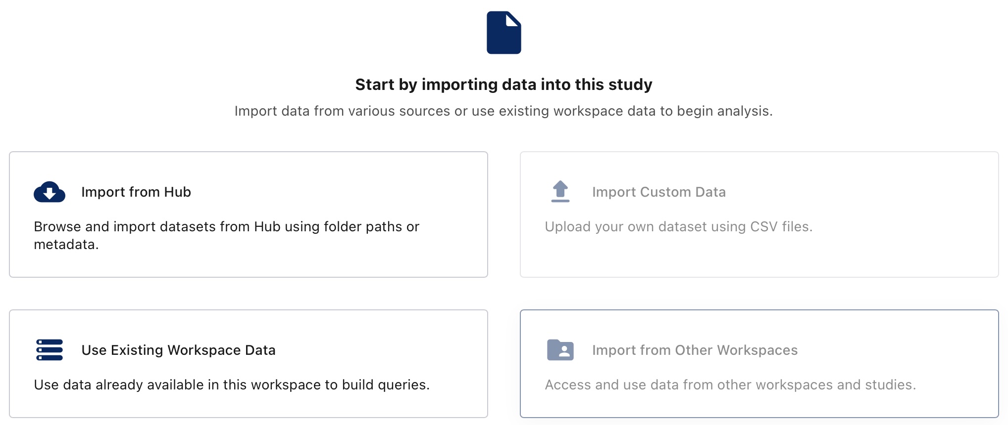 Import Dialog
