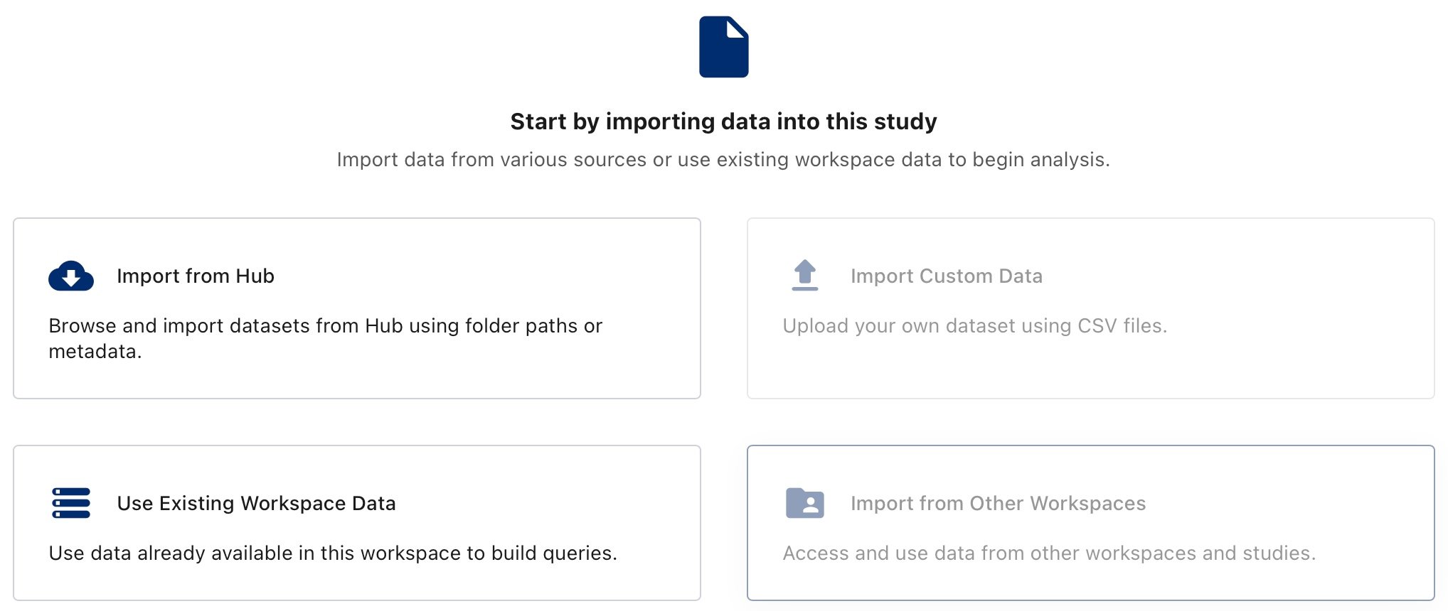 Import Dialog