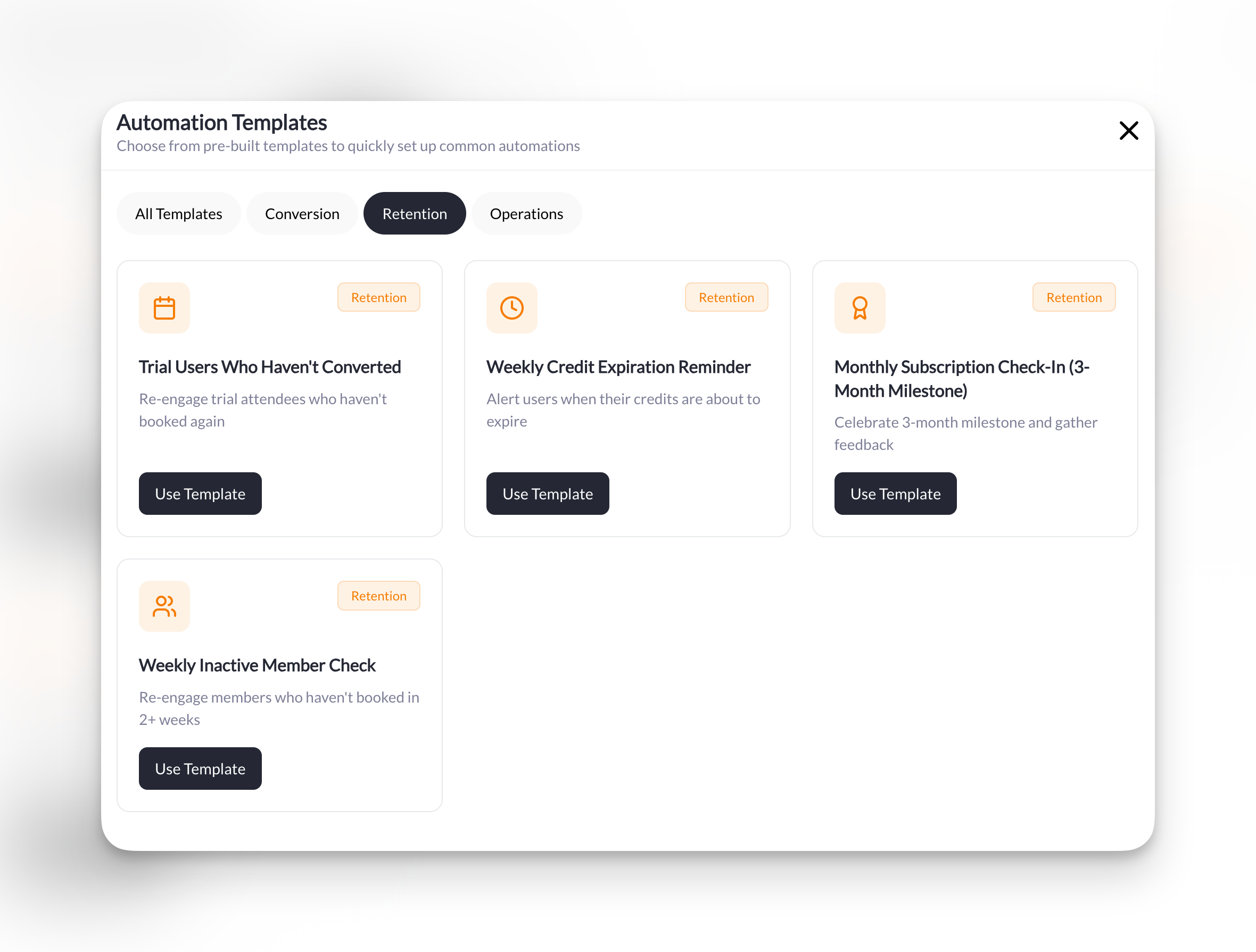 Retention Templates Pn