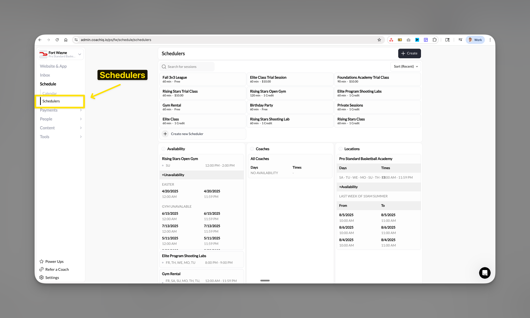 Schedulerahtleteportal Pn