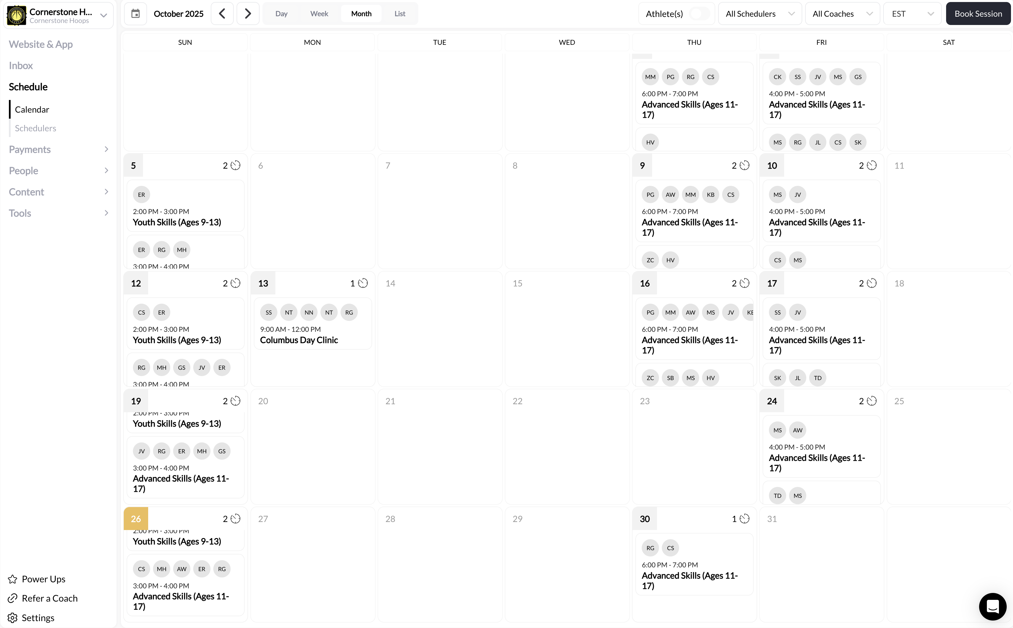 Calendar View Pn