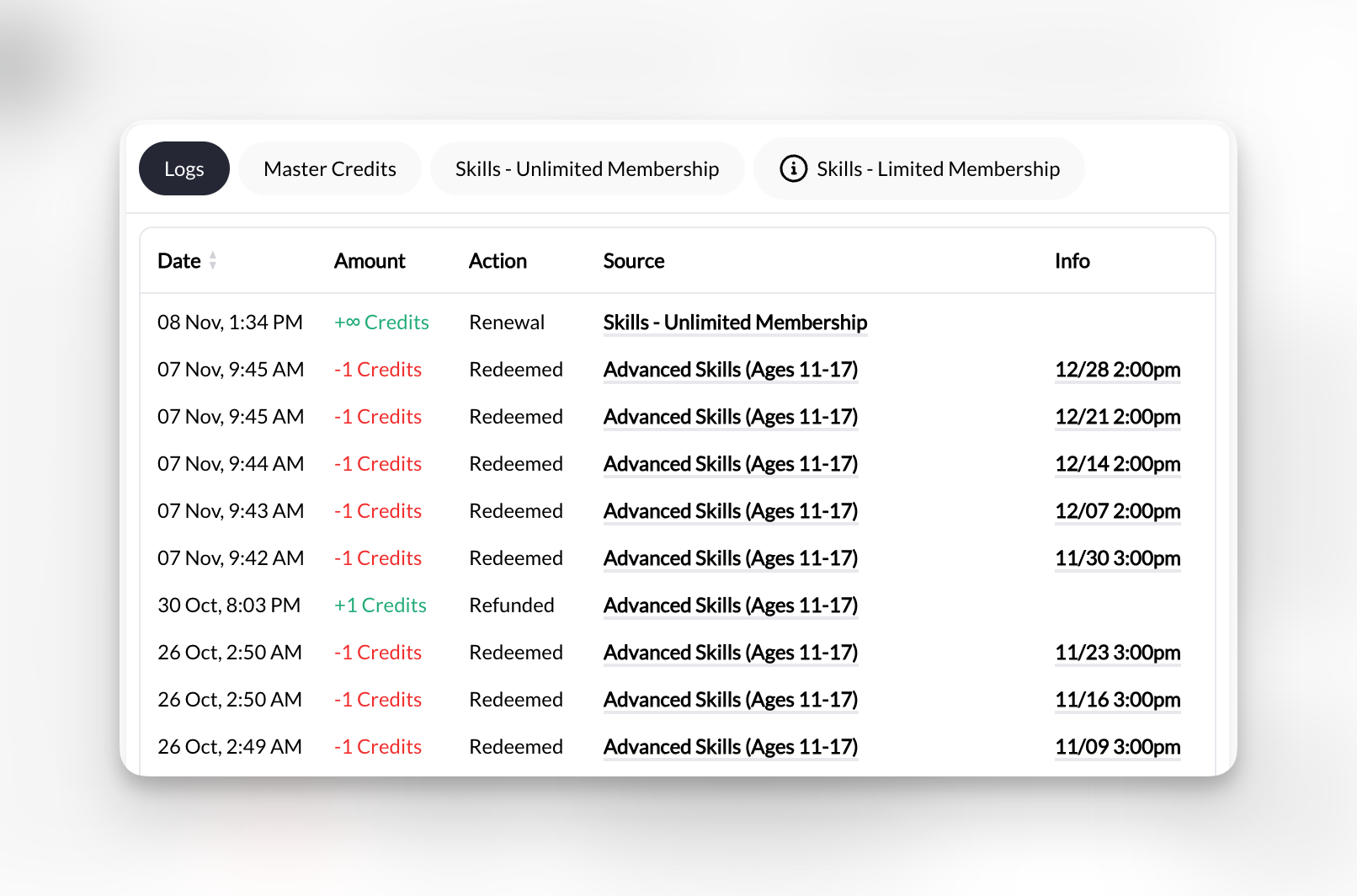 Client Credit Logs Pn