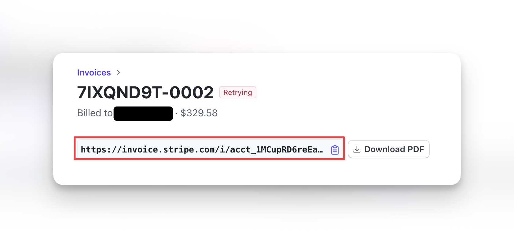 Payment Page Link Pn