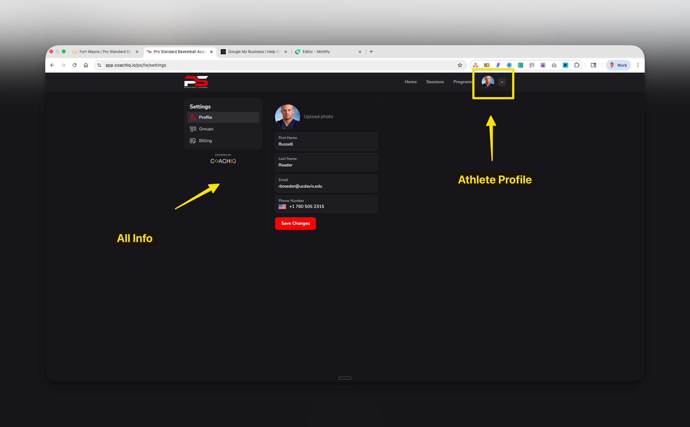 Athletesidesettings Pn