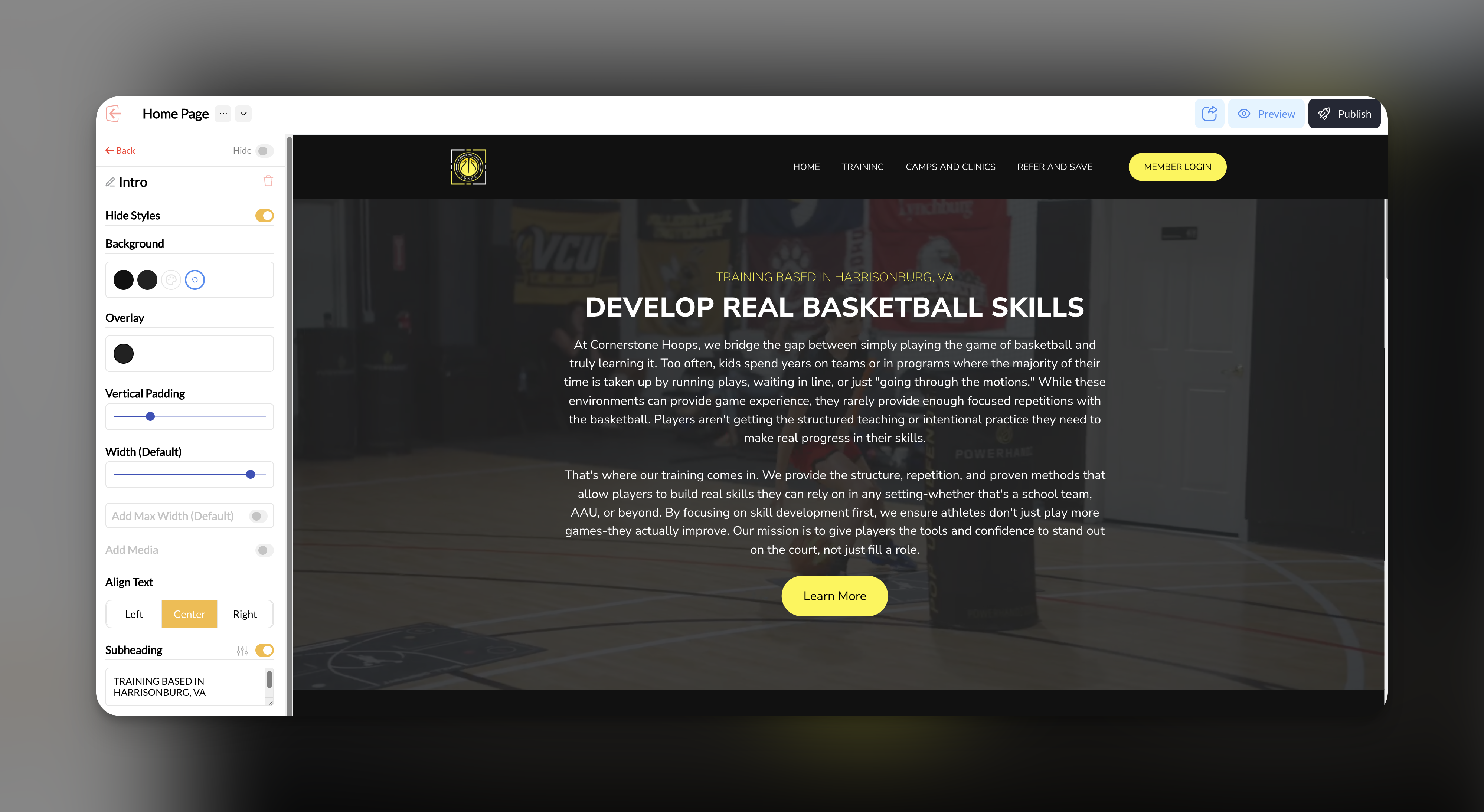 Background Settings Full Page Pn