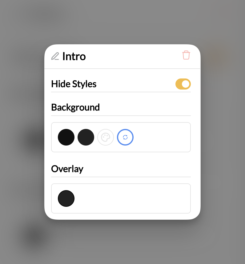 Background Settings Pn