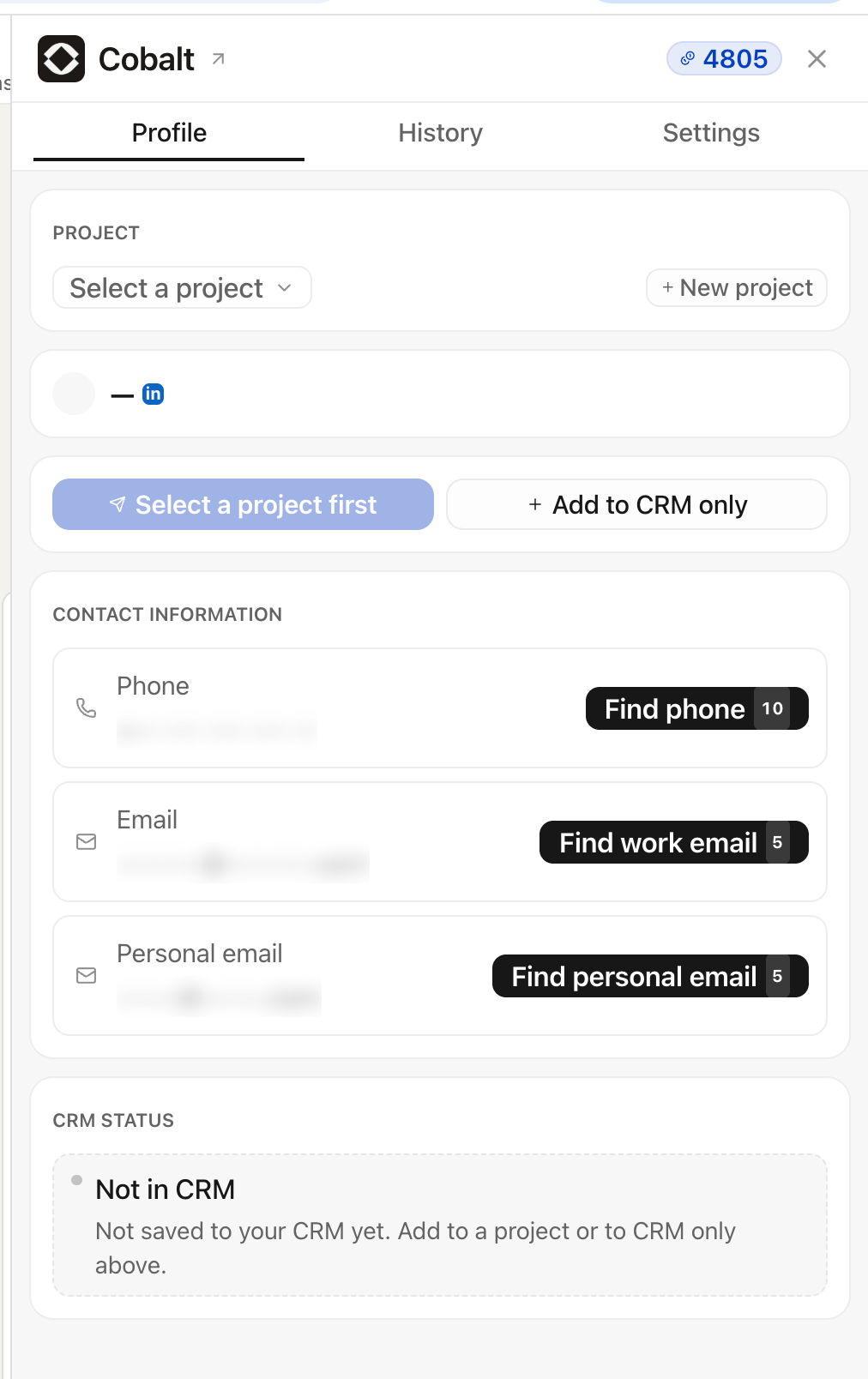Nouvelle version de l'extension Chrome Cobalt