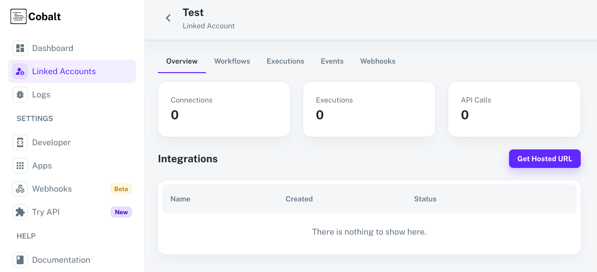 Navigate to Linked Account