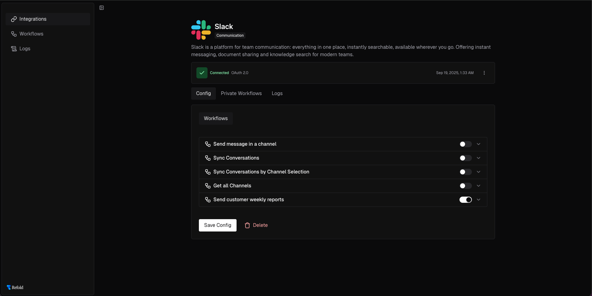Integration on Hosted Portal