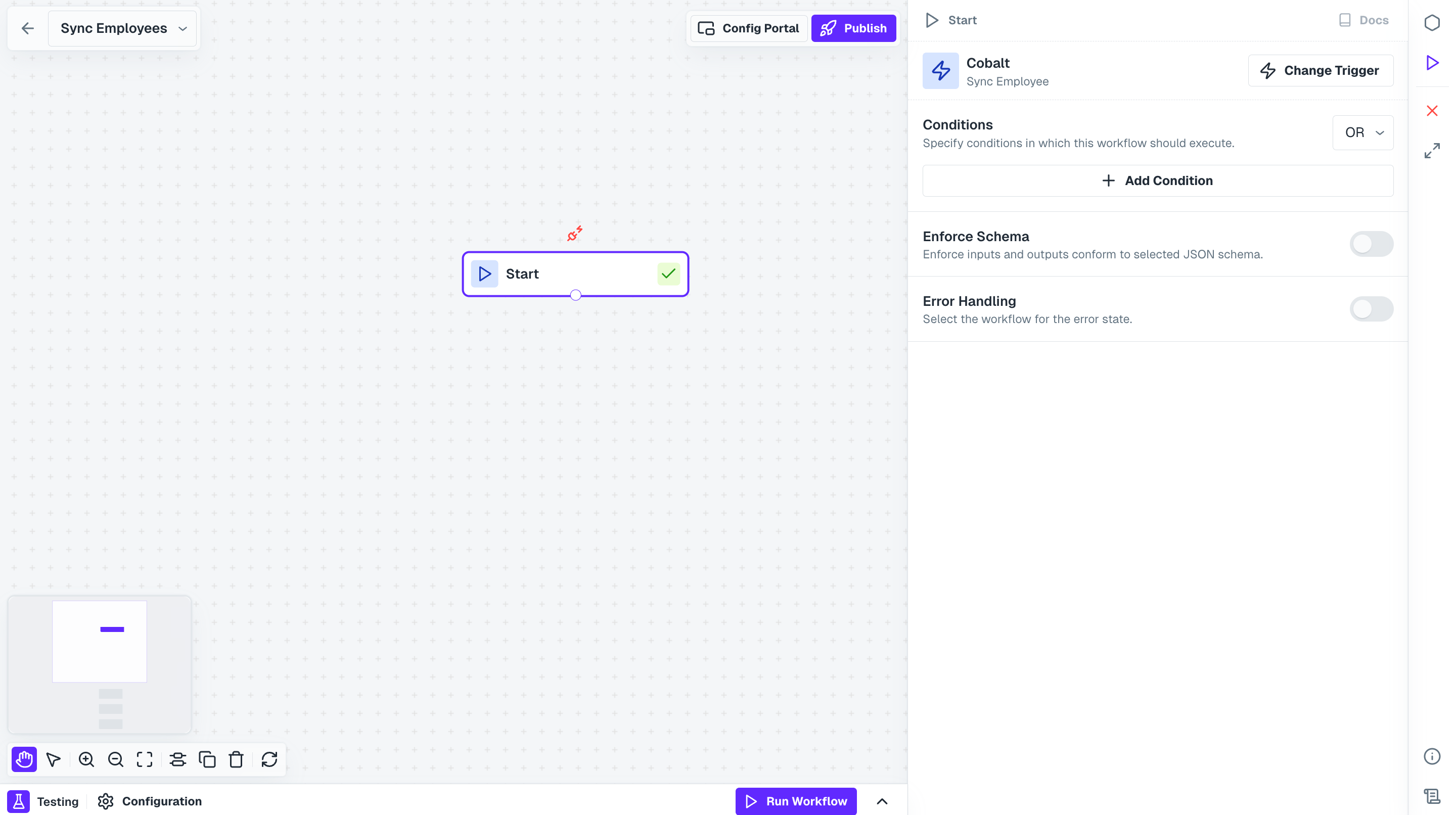 Event for workflow