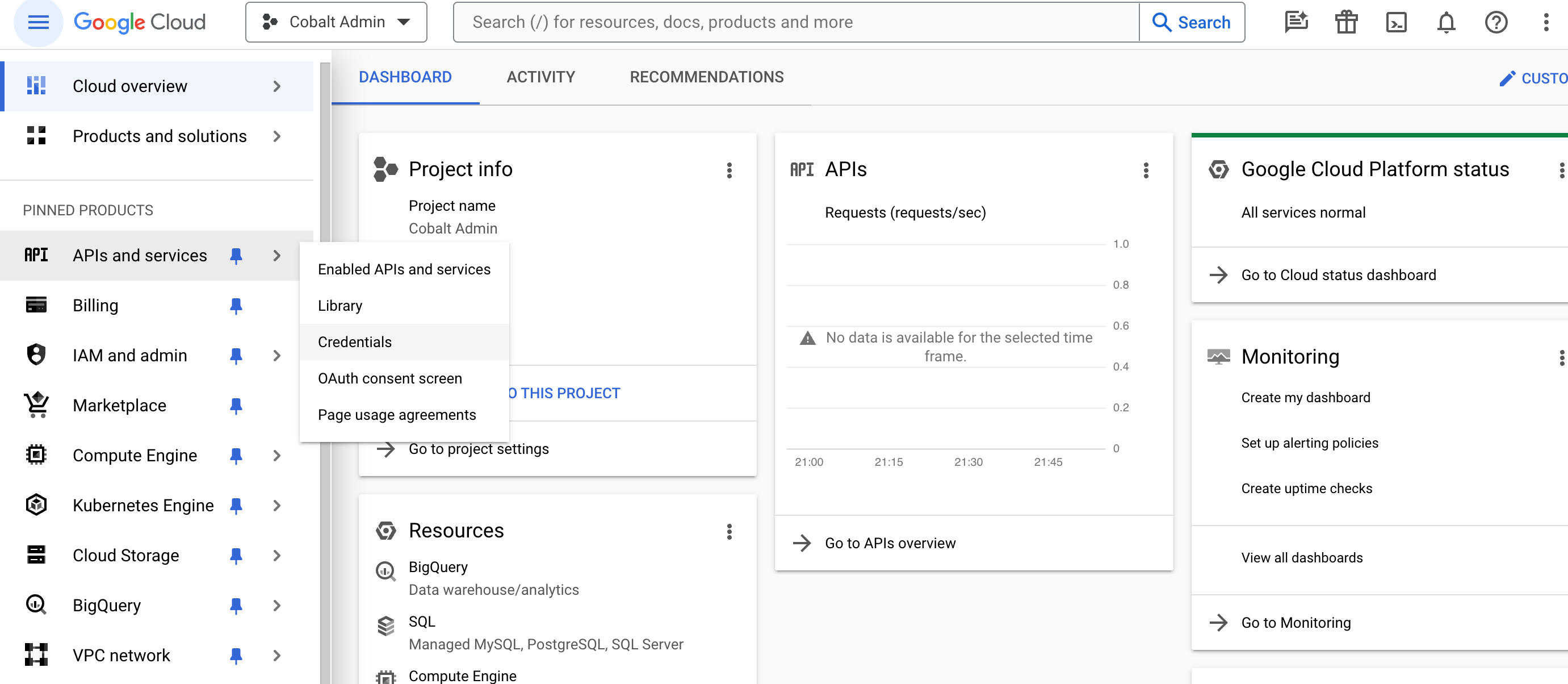 Setting up Google Admin app