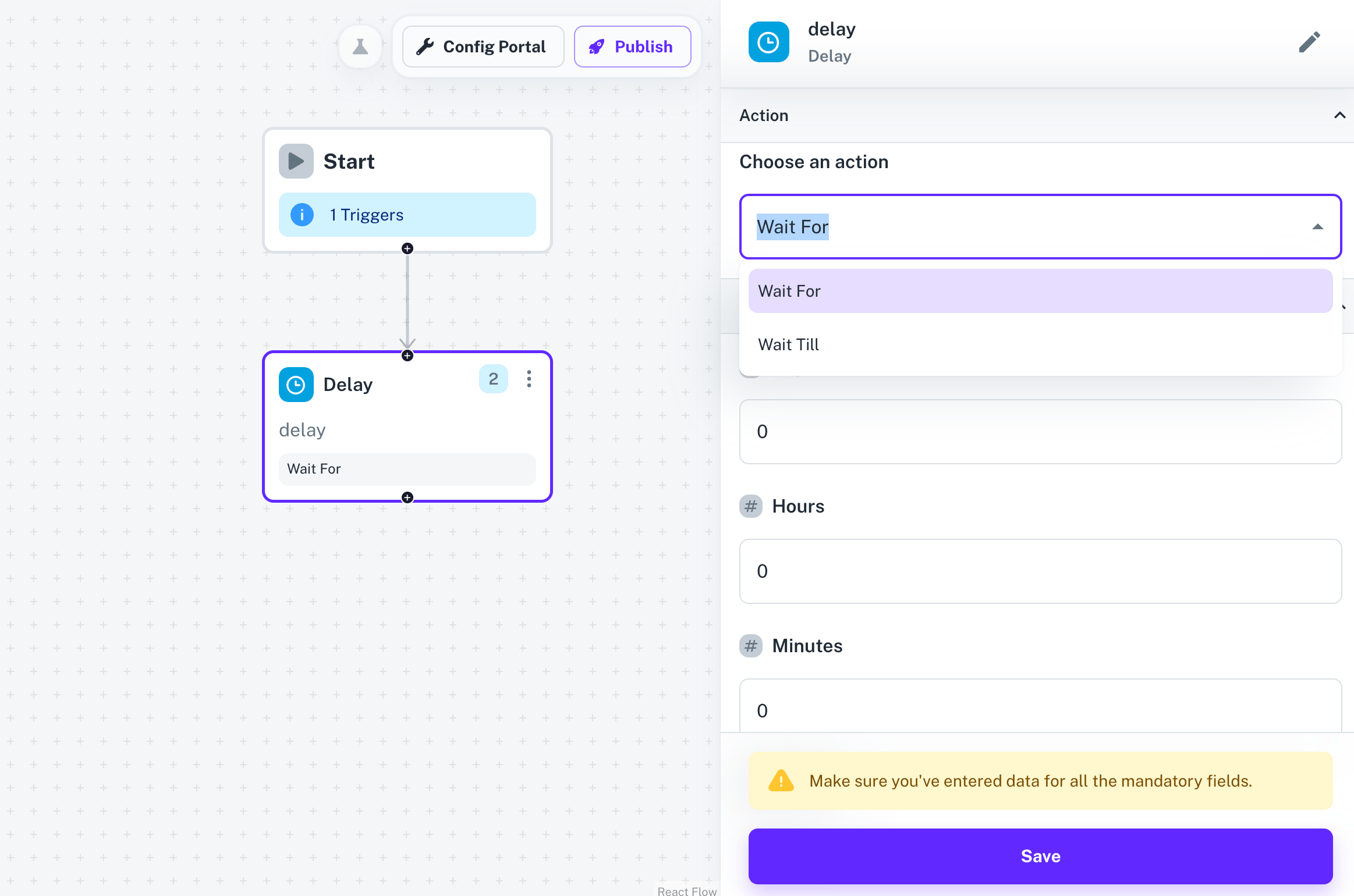 Delay Node in Refold