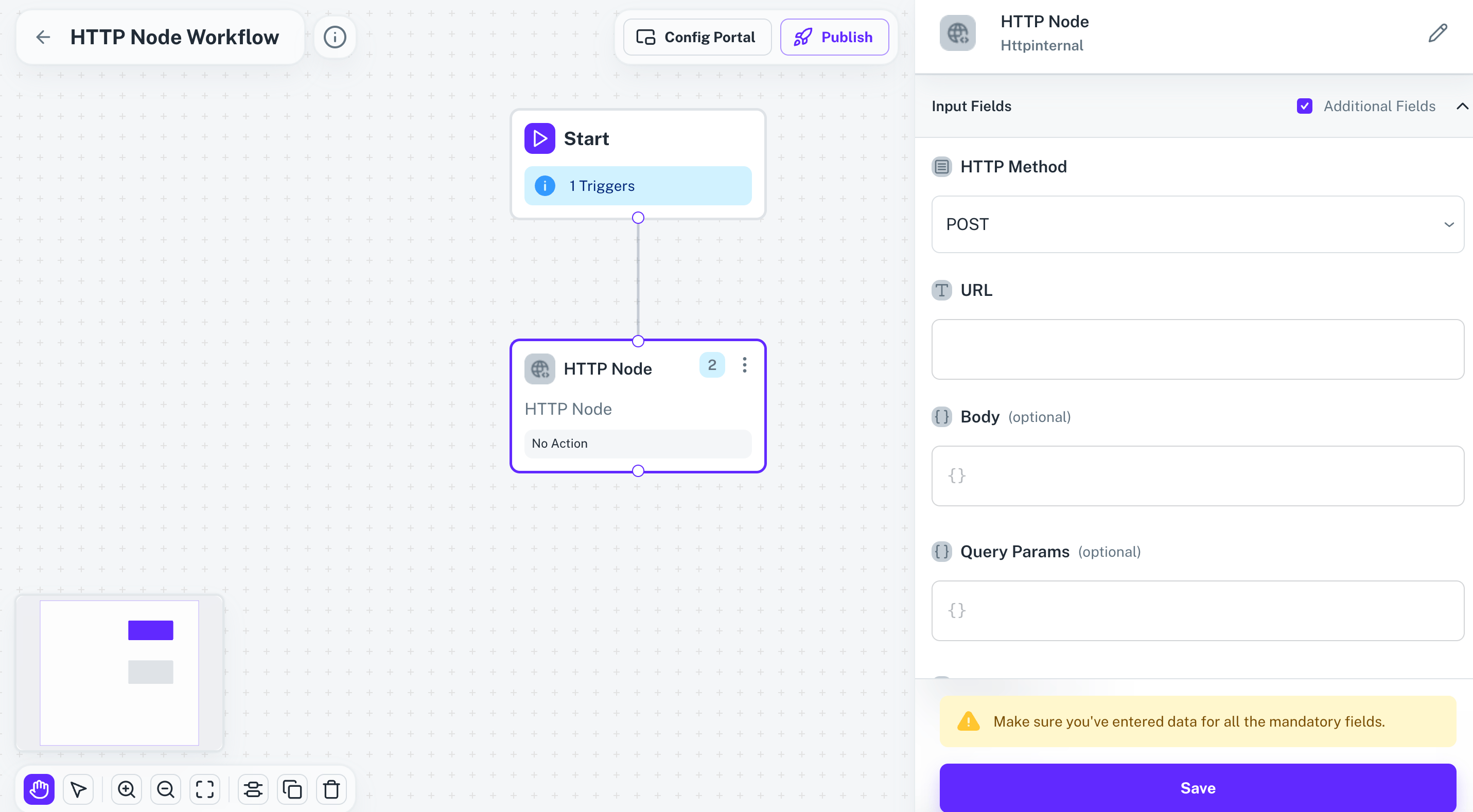 HTTP Node in Refold