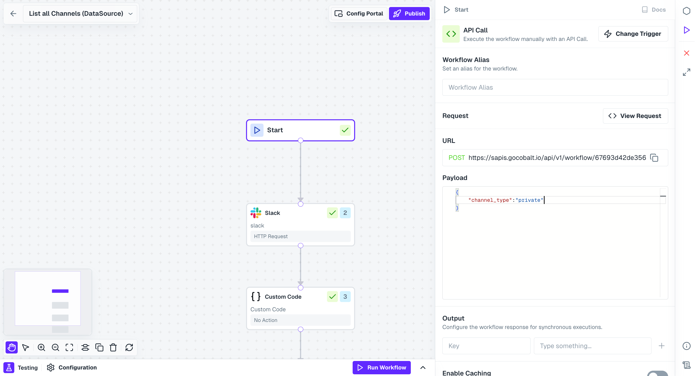 Setup Workflow API in Refold