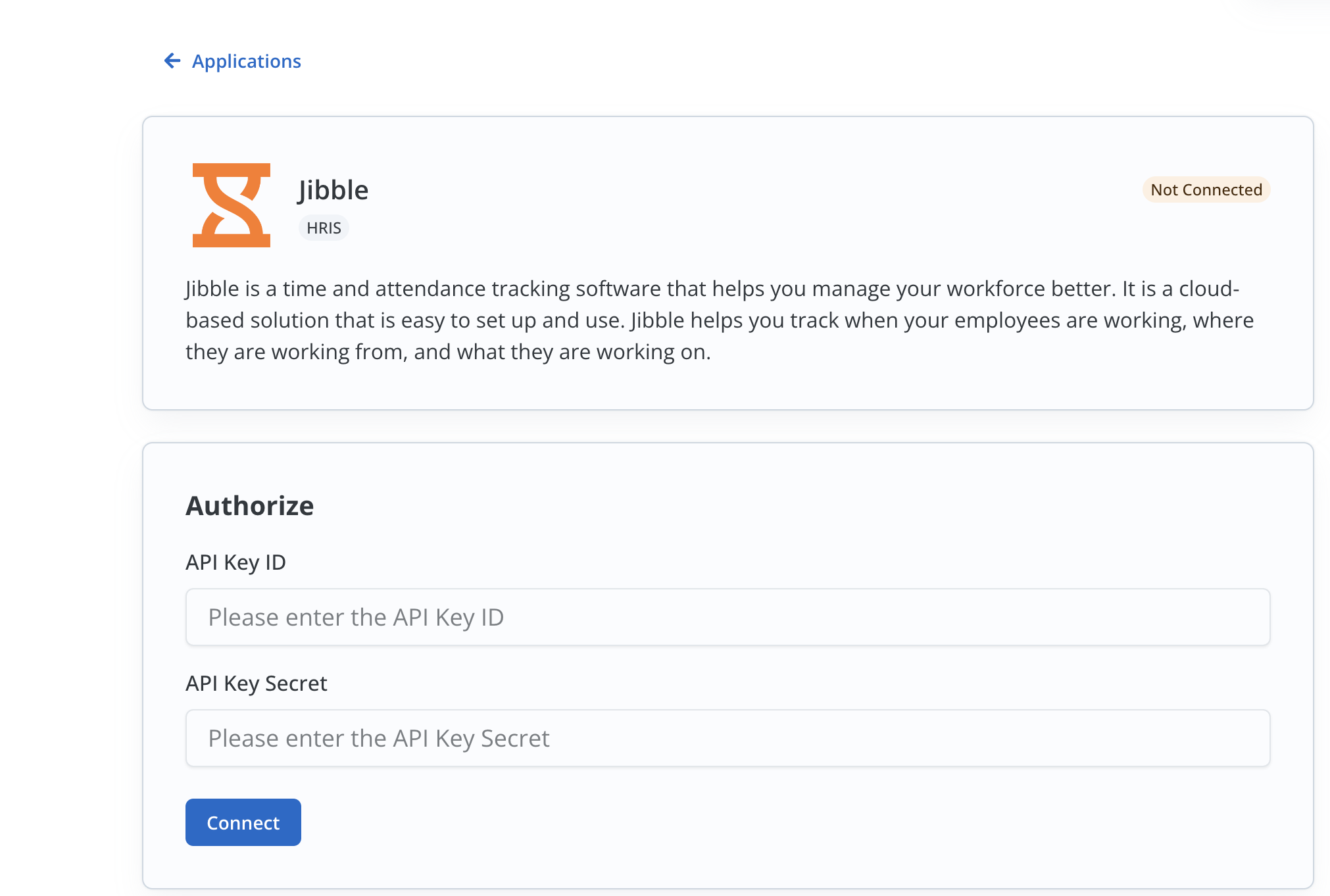 Connect a Linked Account