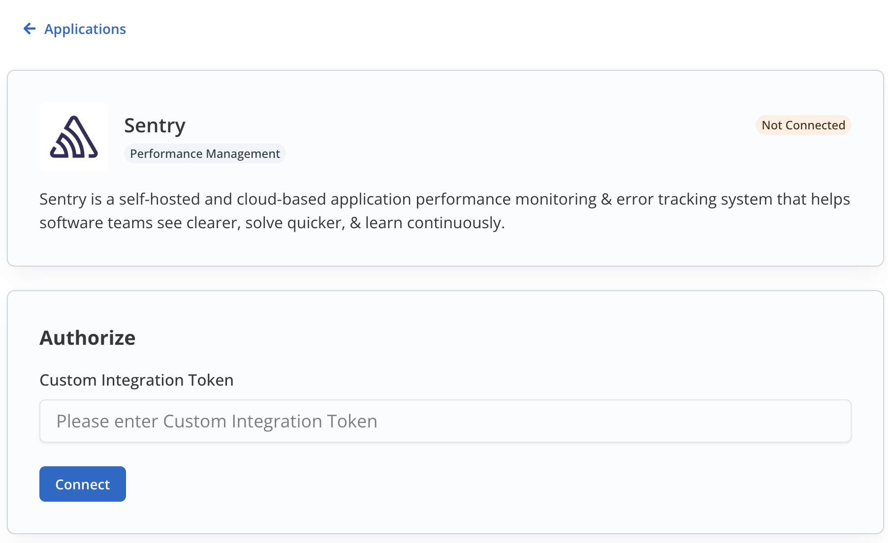 Connect a Linked Account