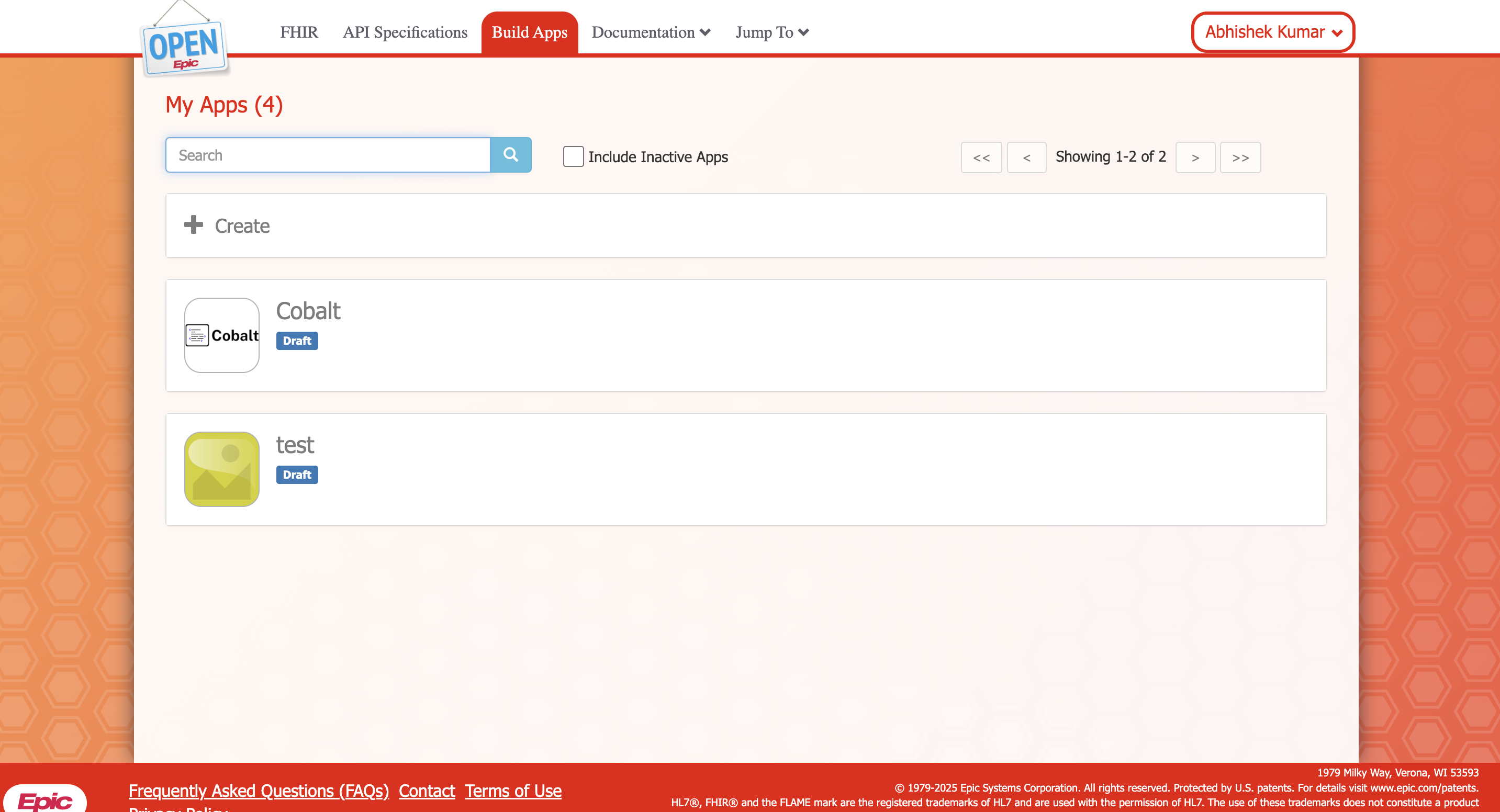 Navigation for App setup