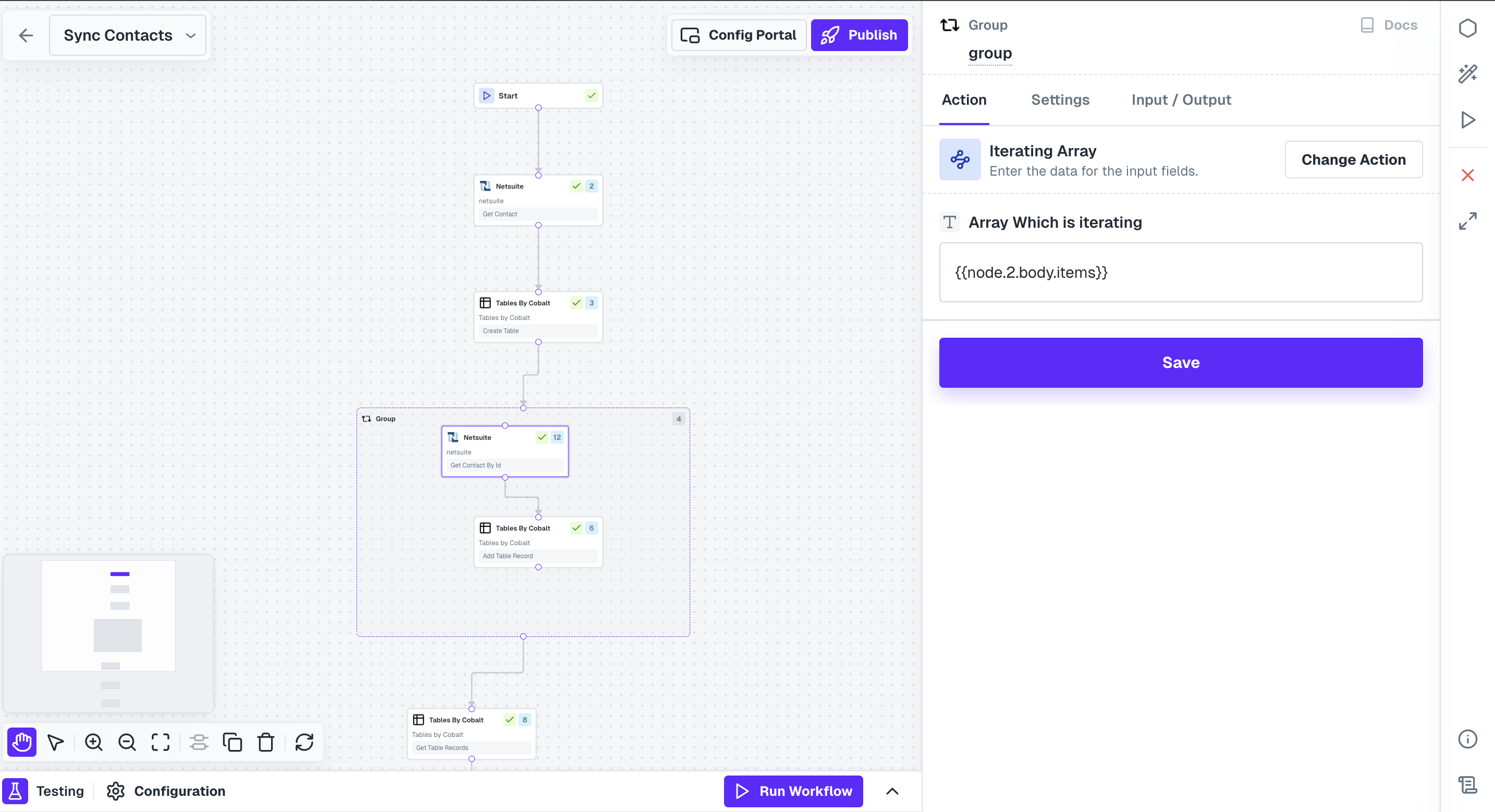 Setup Loop Node