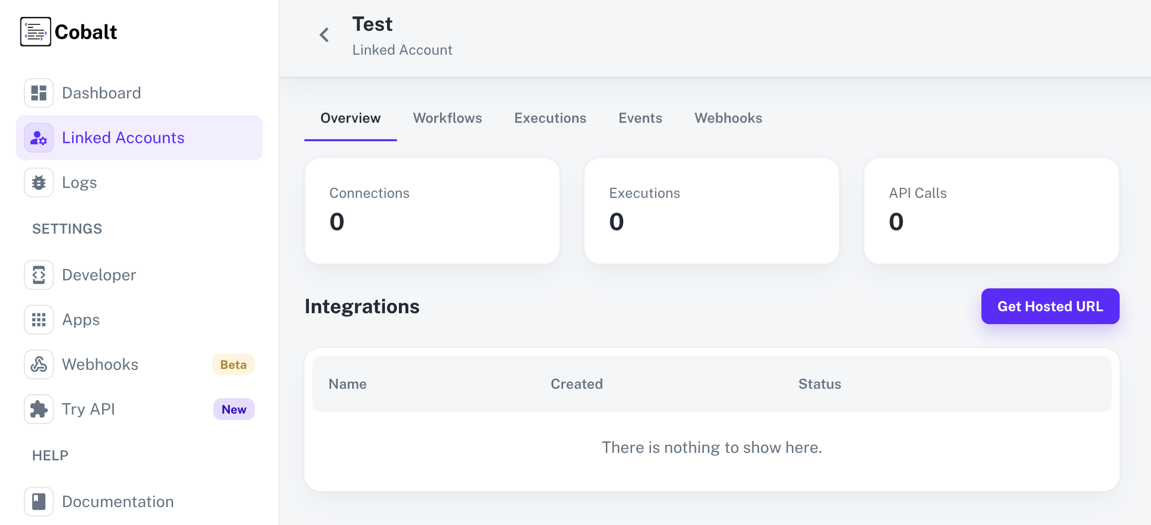 Navigate to Linked Account