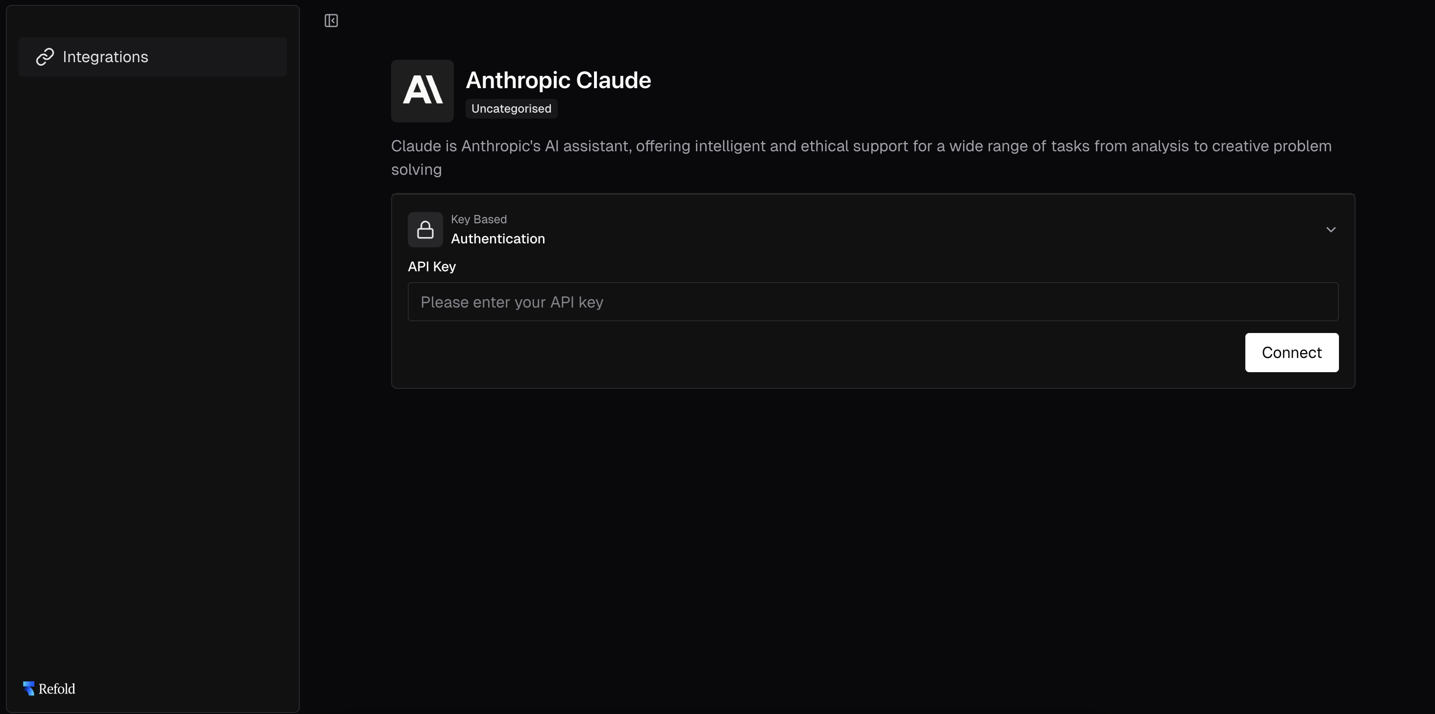 Setting up API Key in hosted portal