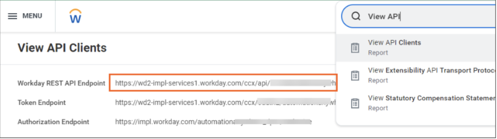 Navigation in Workday