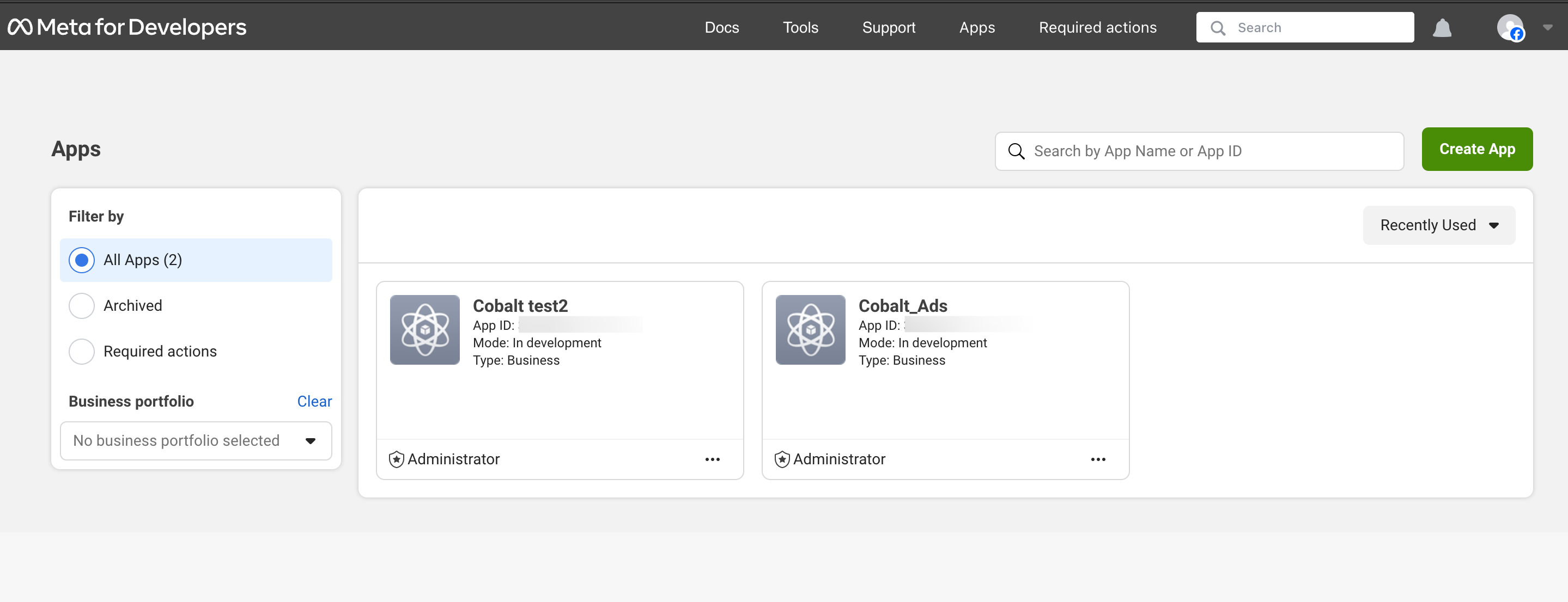 Navigation for App setup