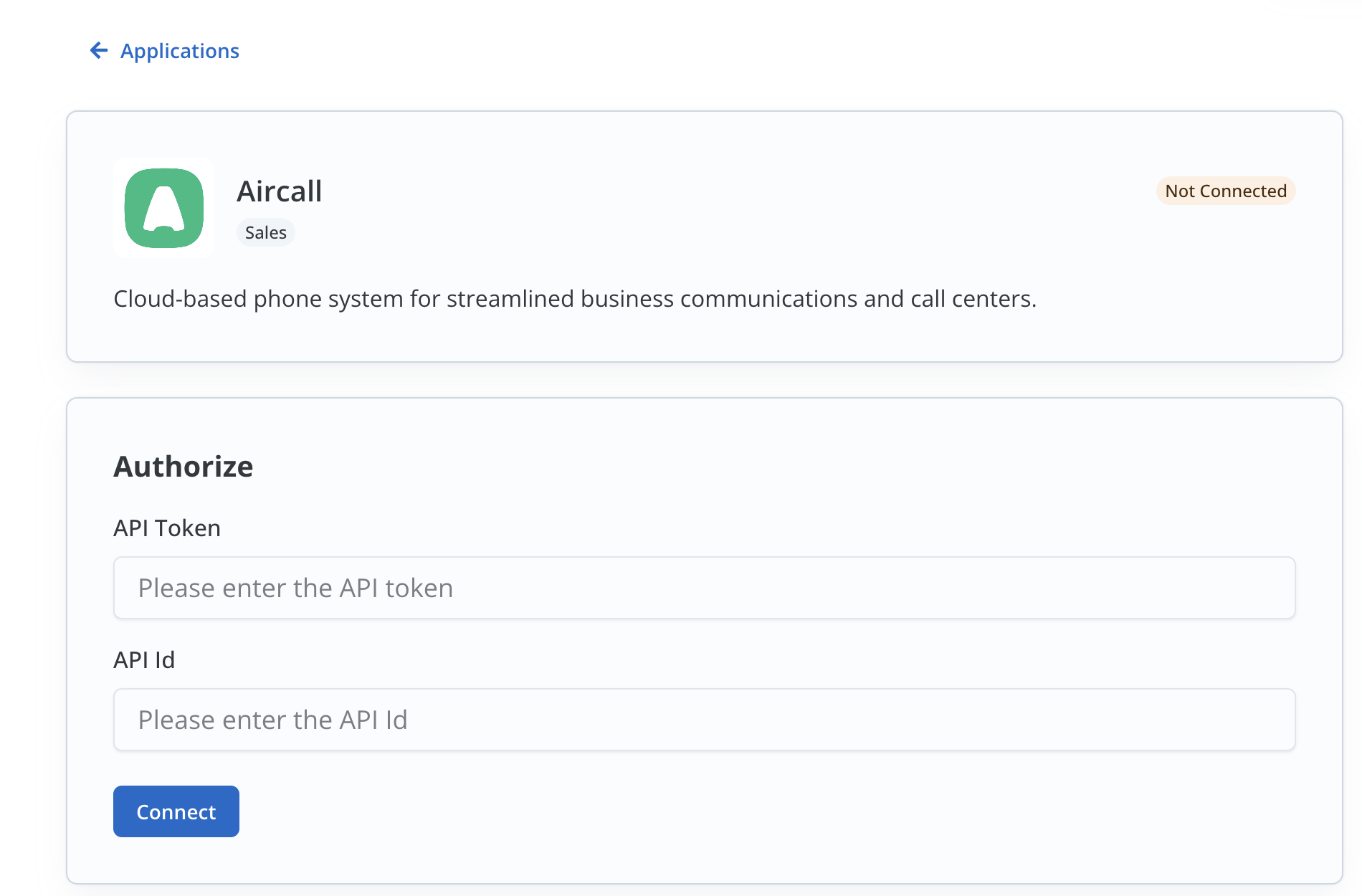 Connect a Linked Account