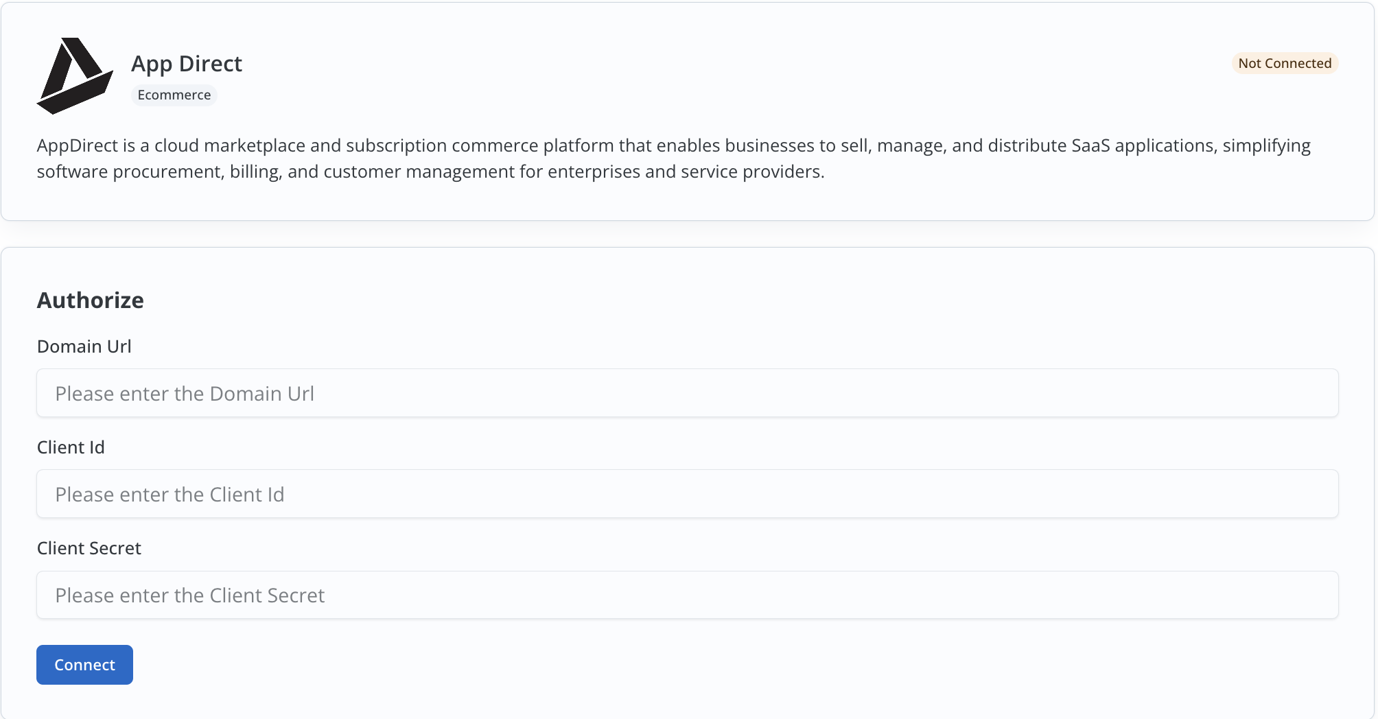 Connect a Linked Account