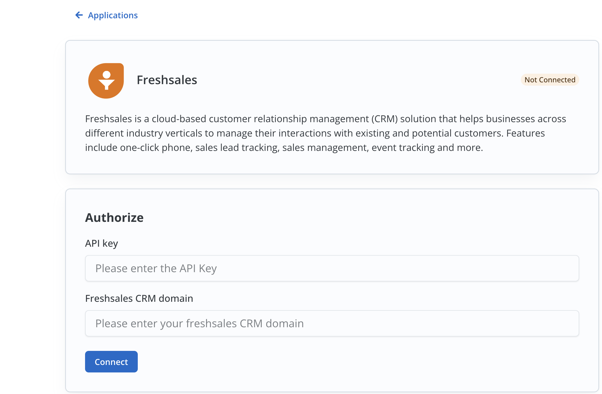 Connect a Linked Account