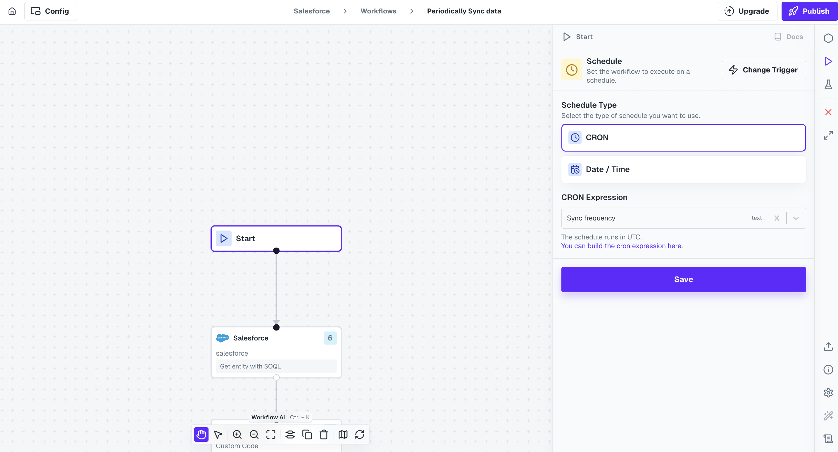 Schedule Trigger - Refold