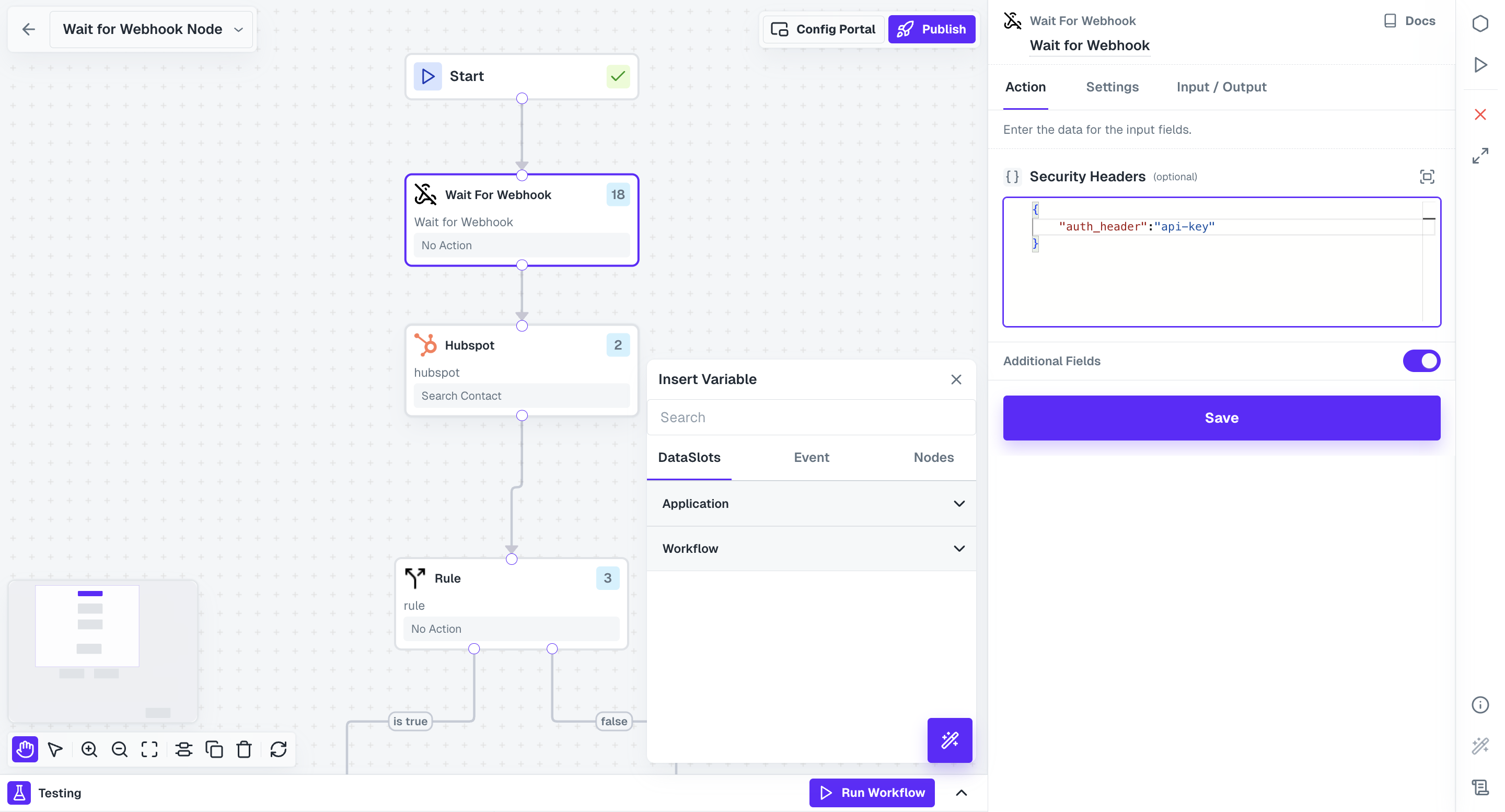 Wait for Webhook Node in Cobalt