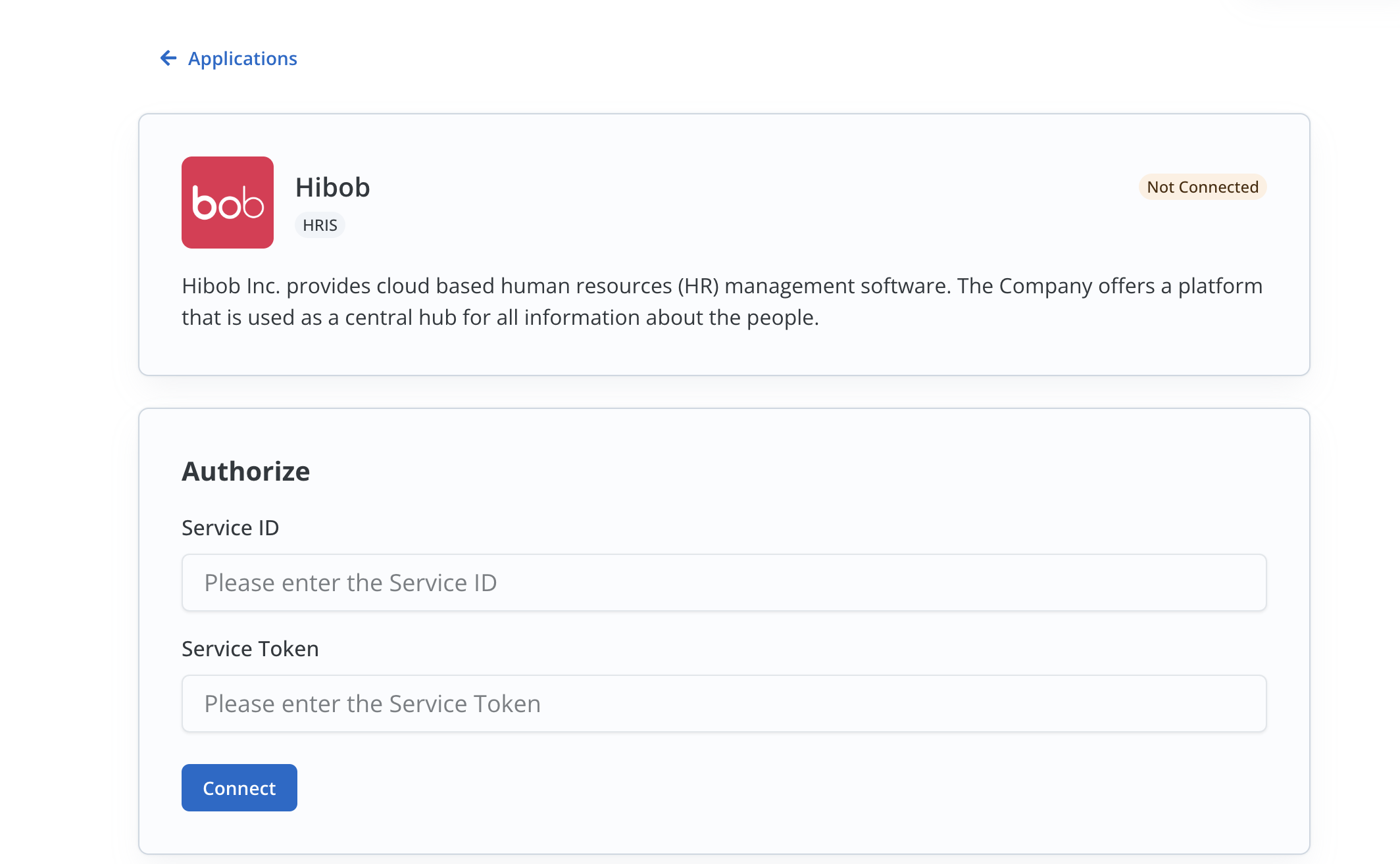 Connect a Linked Account