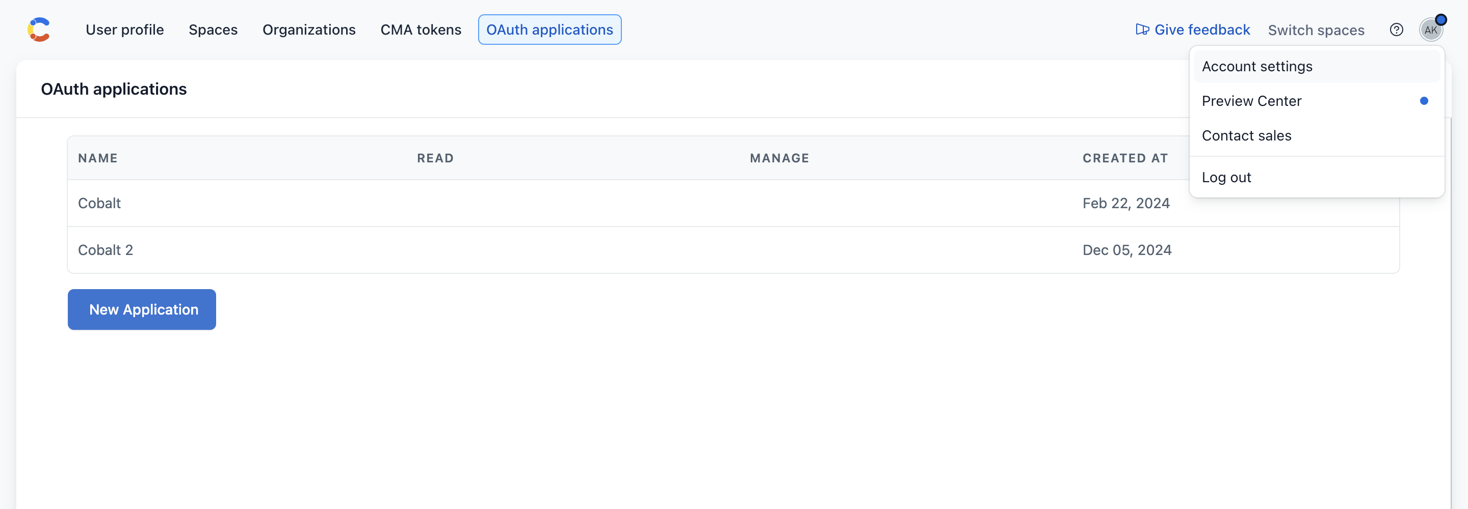 Navigation for App setup
