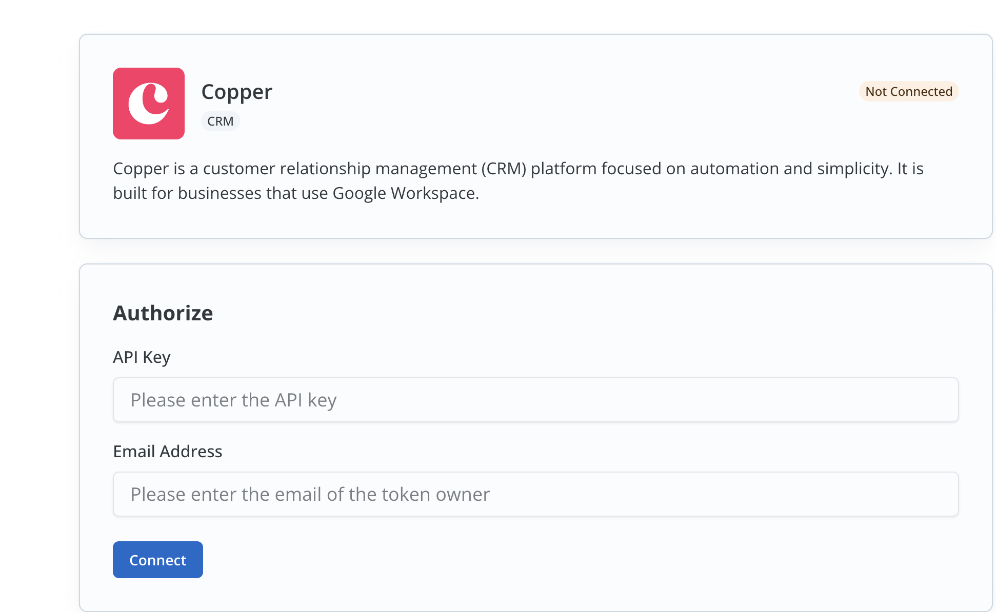 Connect a Linked Account