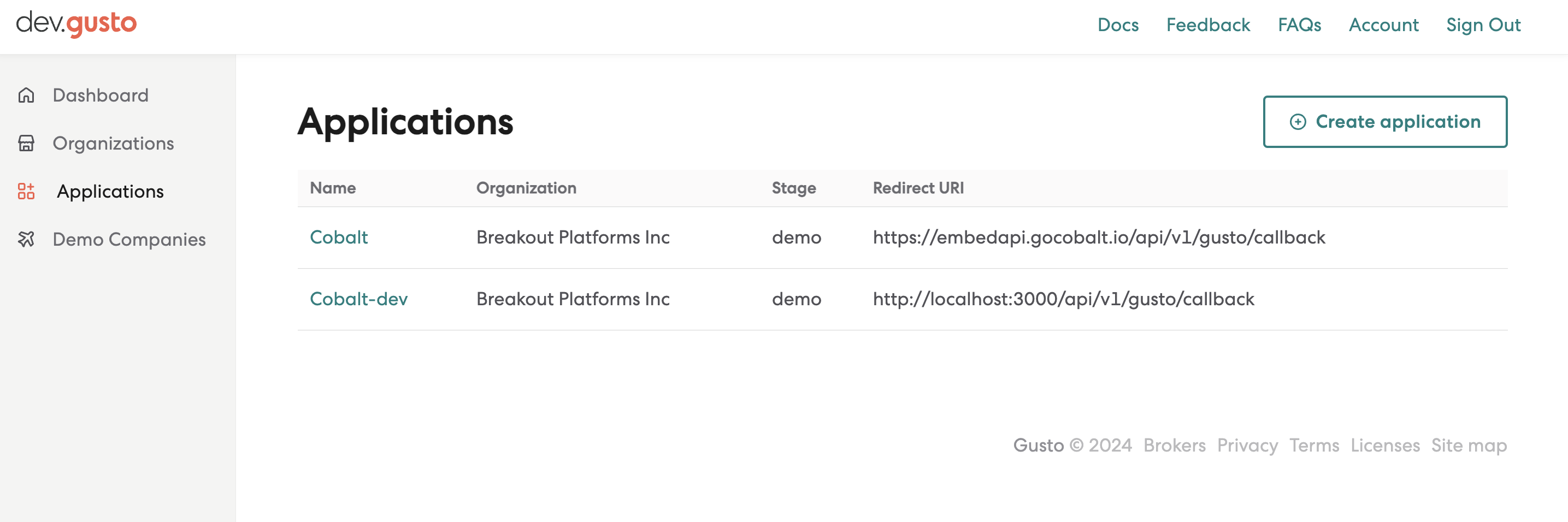 Navigation for App setup