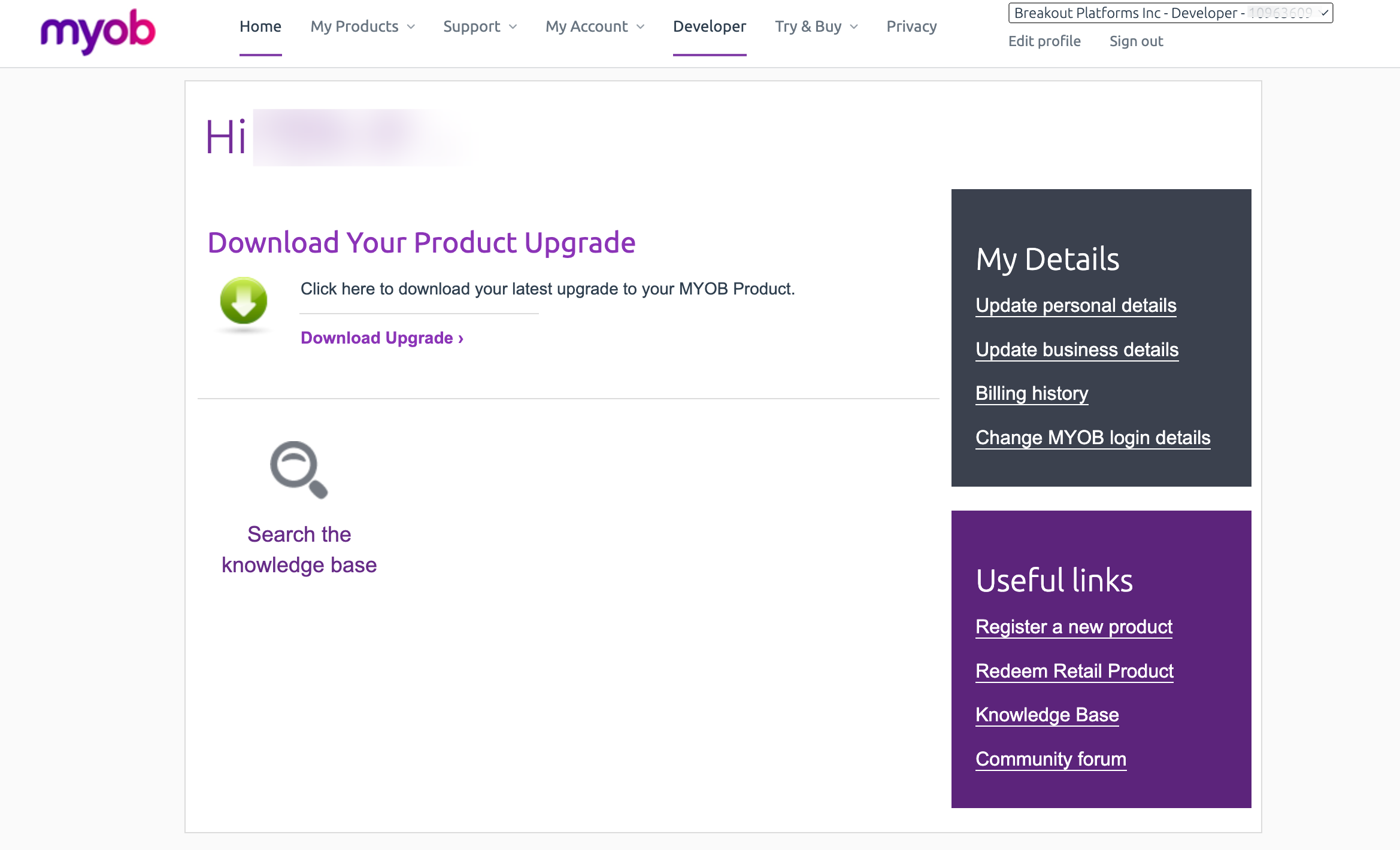 Navigation for App setup