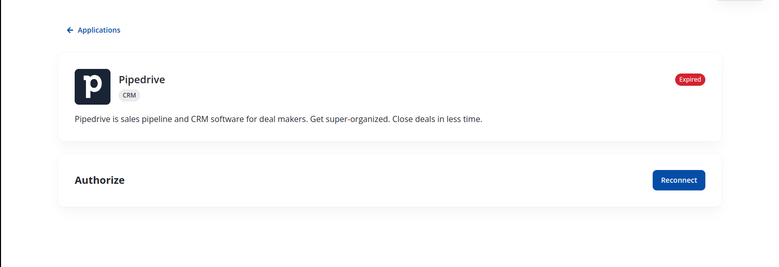 Reconnect app with expired auth