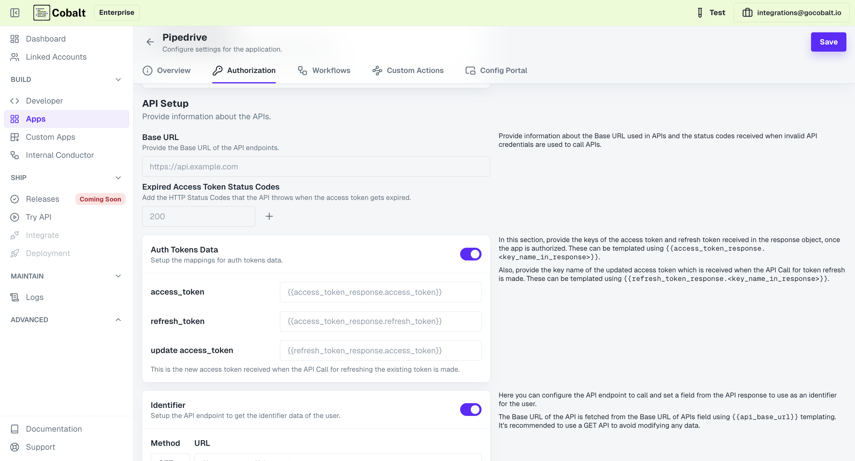 OAuth 2.0 Refresh mechanism