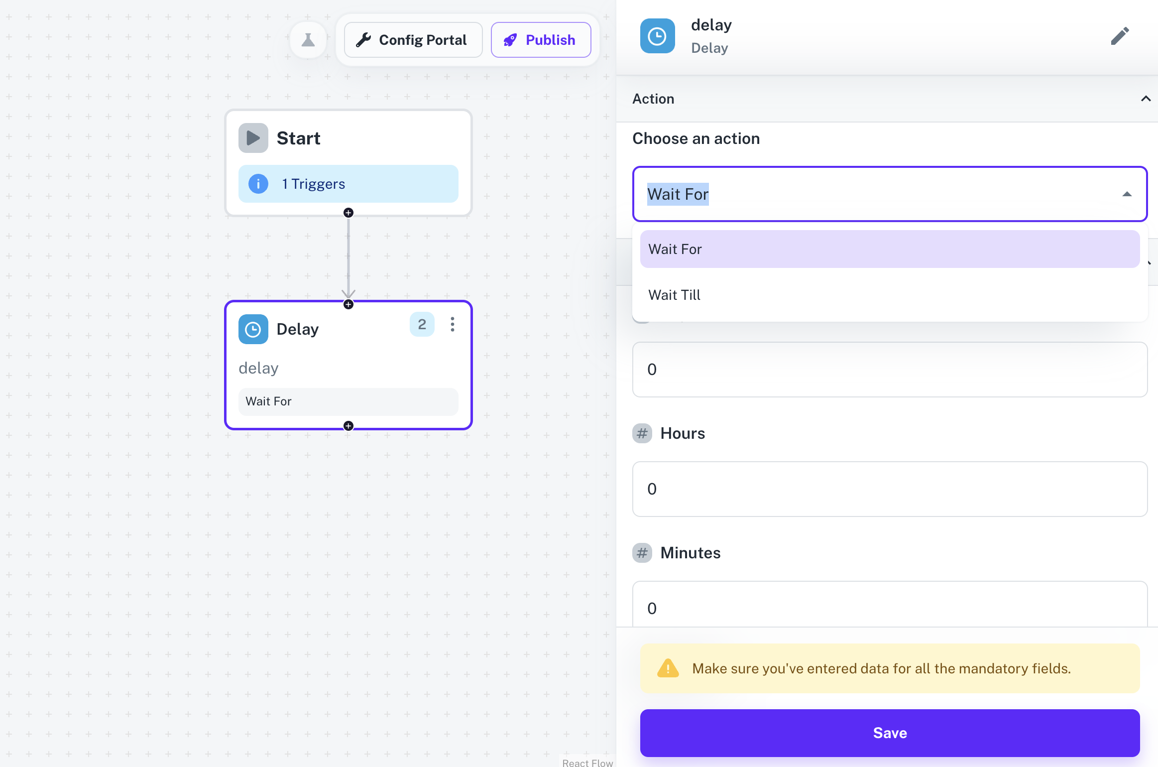 Delay Node in Cobalt