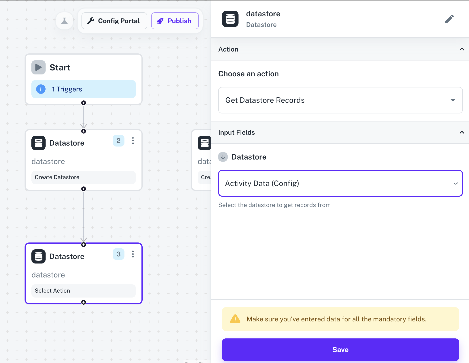 Get Datastore records in Cobalt