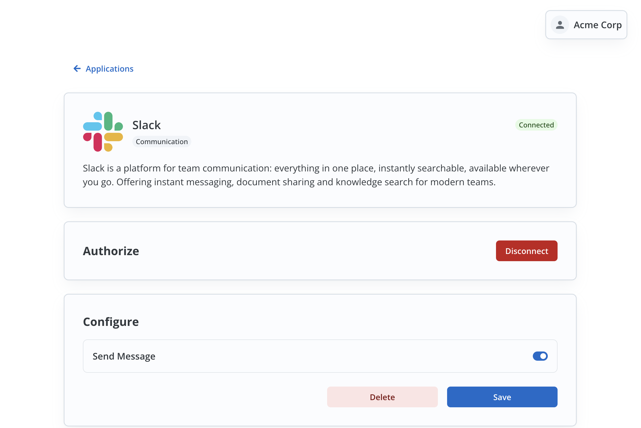 Enable Workflow in Linked Account