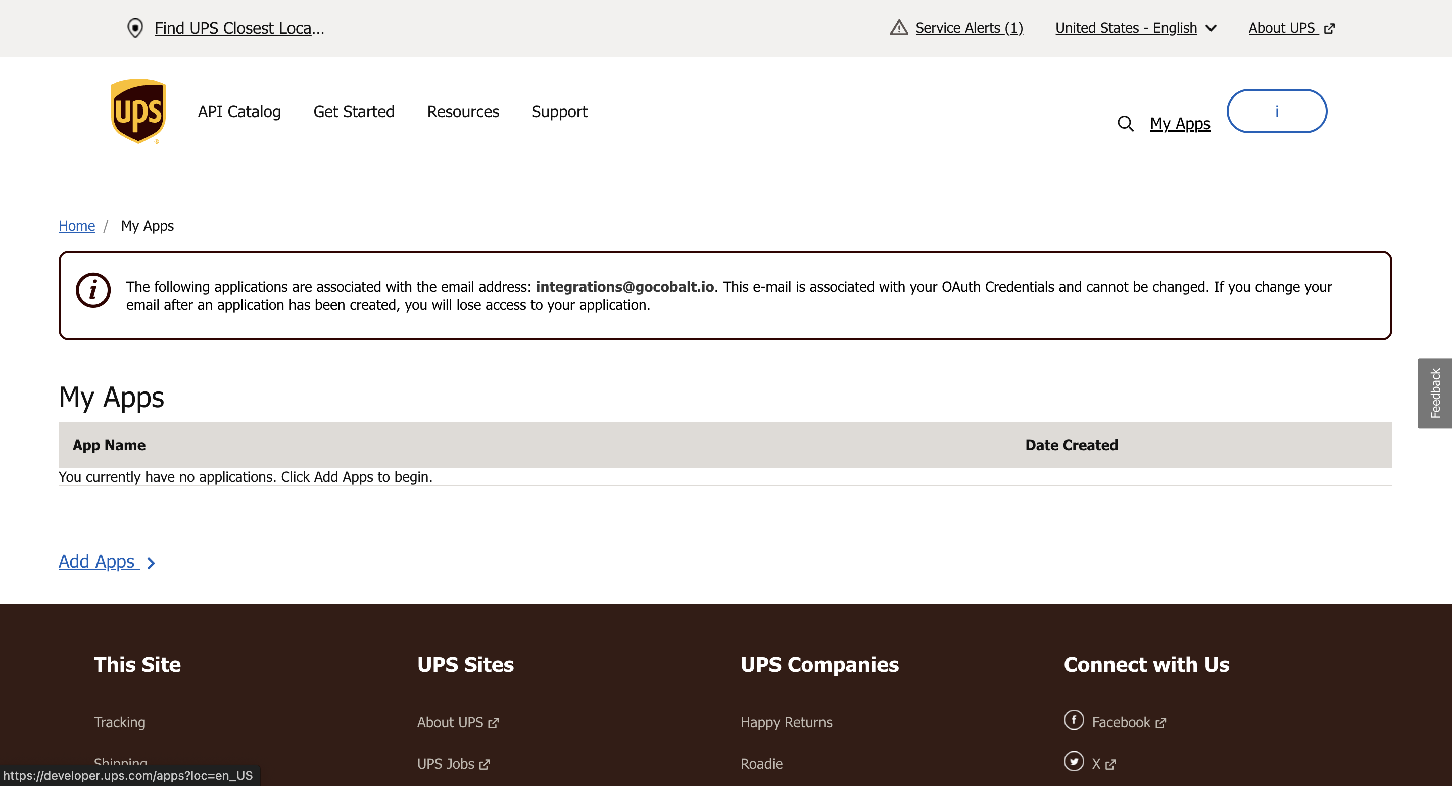 Navigation for App setup