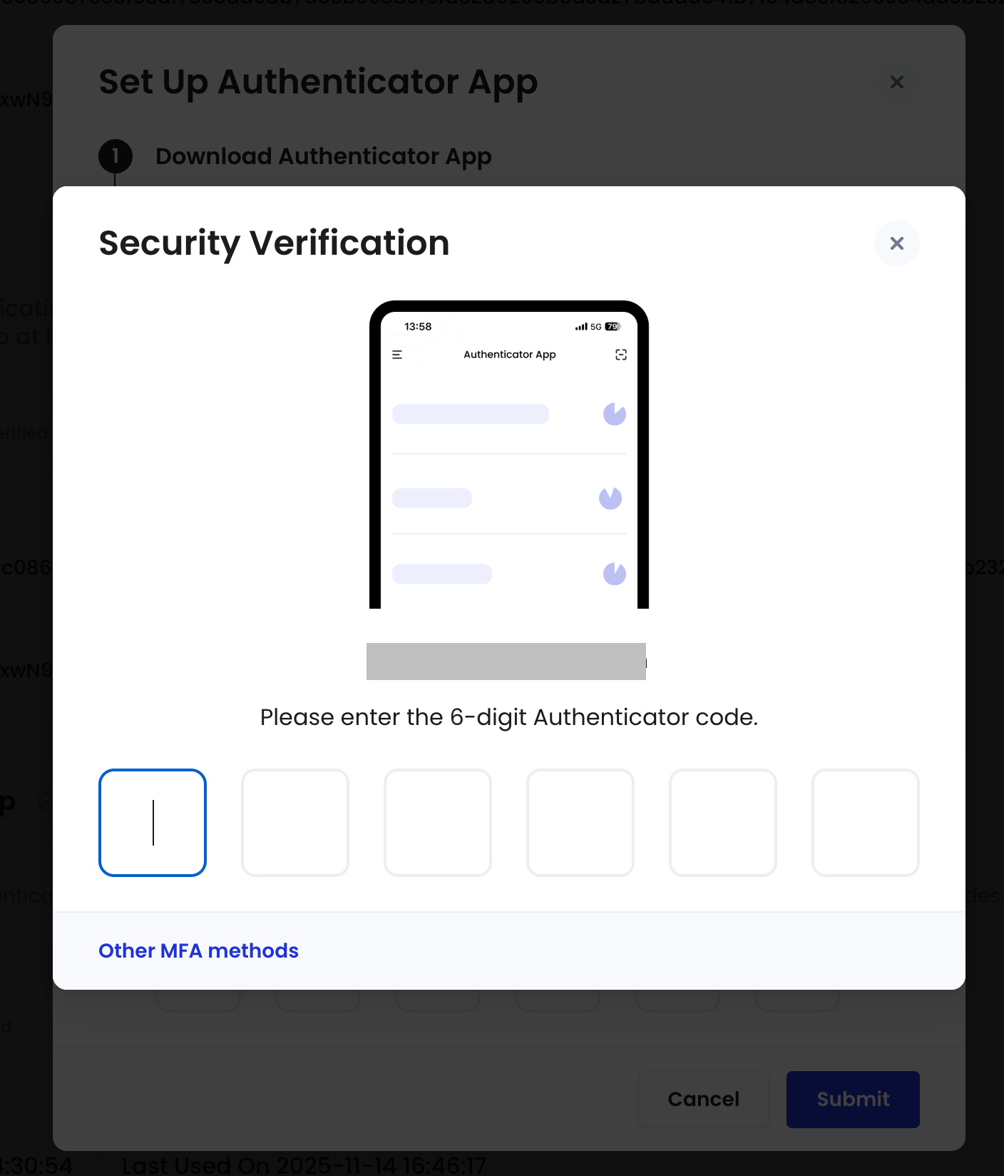 Resetting Authenticator Reset authenticator app - Product Manuals