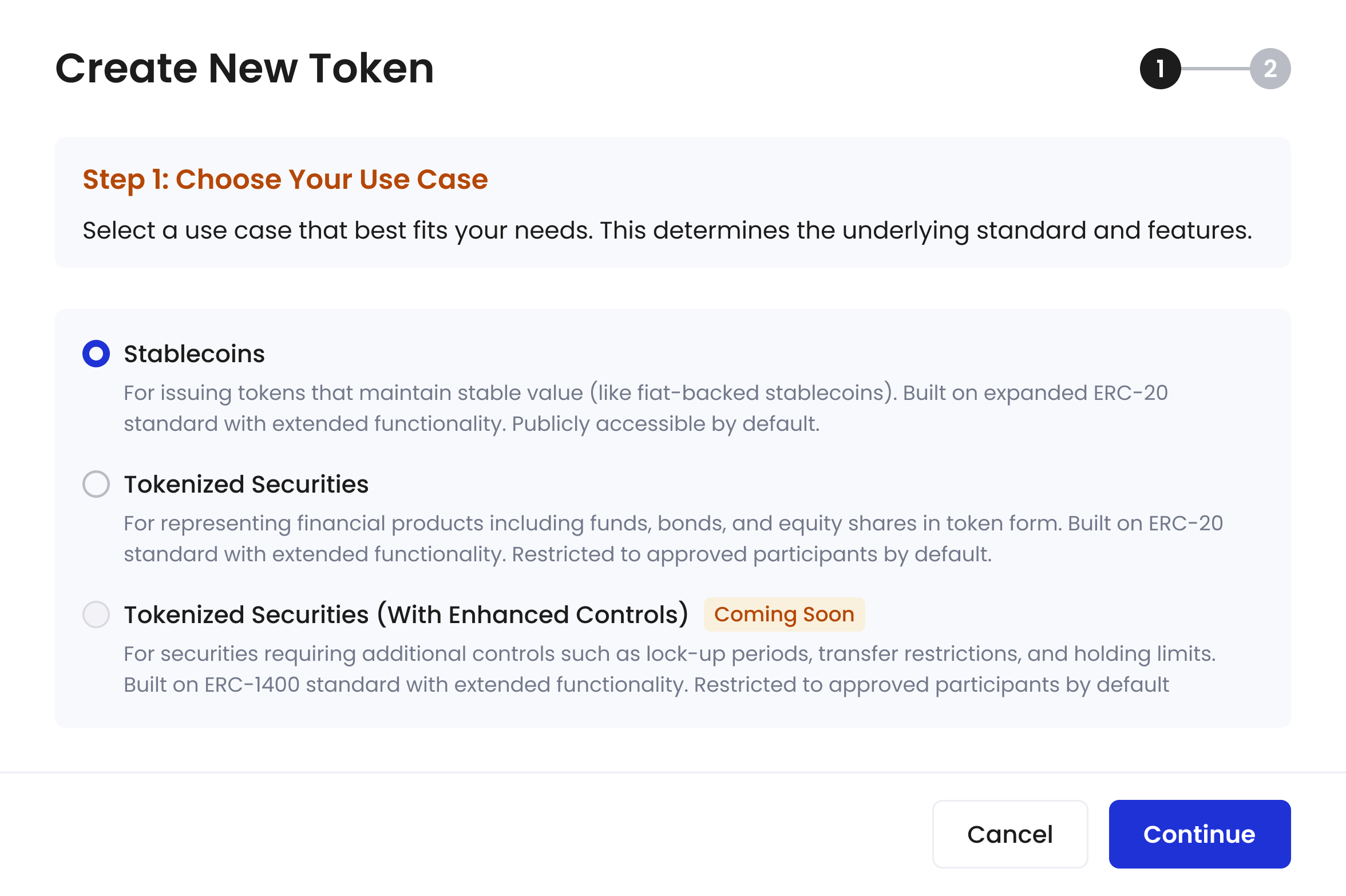 Create token window1